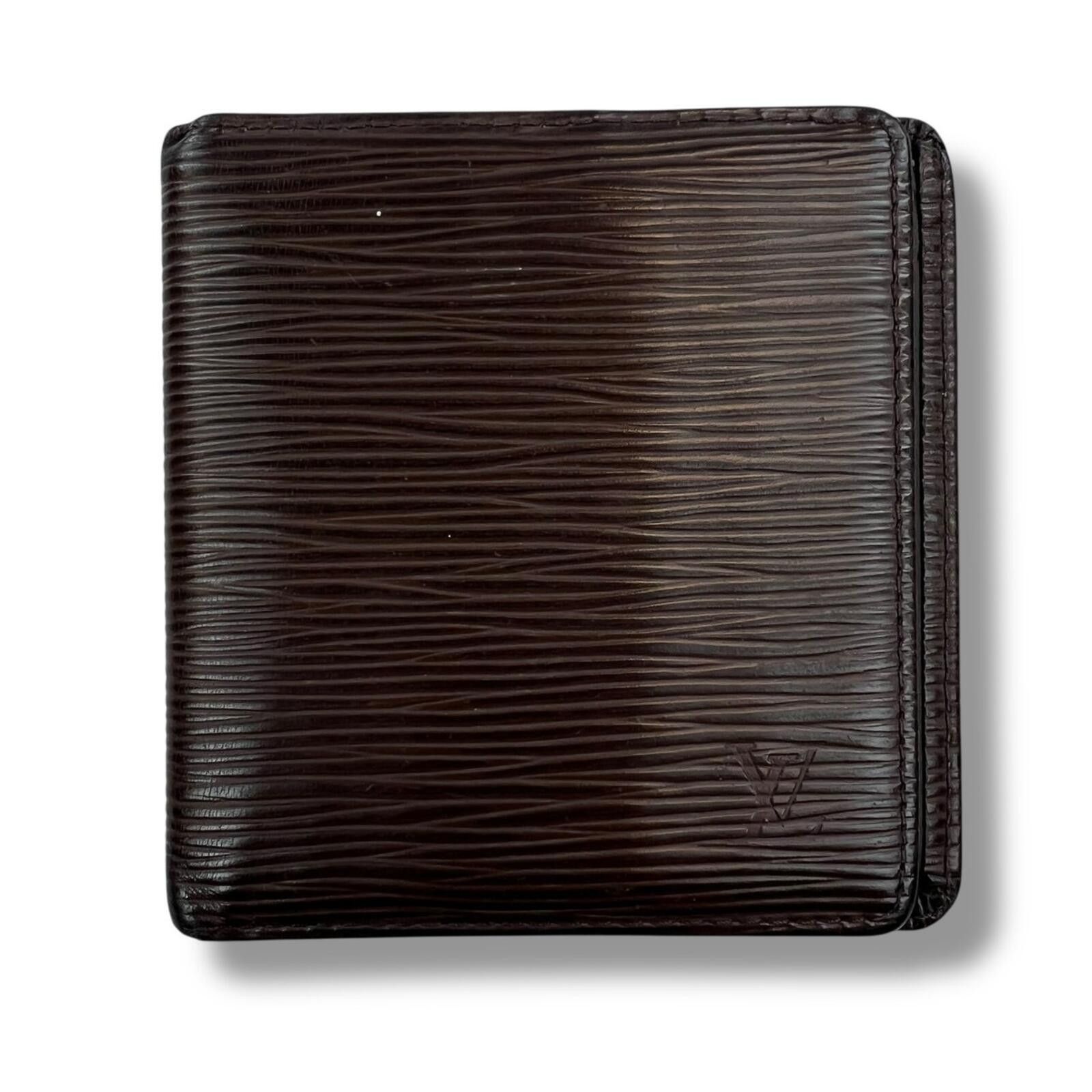 Louis Vuitton Louis Vuitton Brown Epi Leather Bifold Wallet Size ONE SIZE - 1 Thumbnail