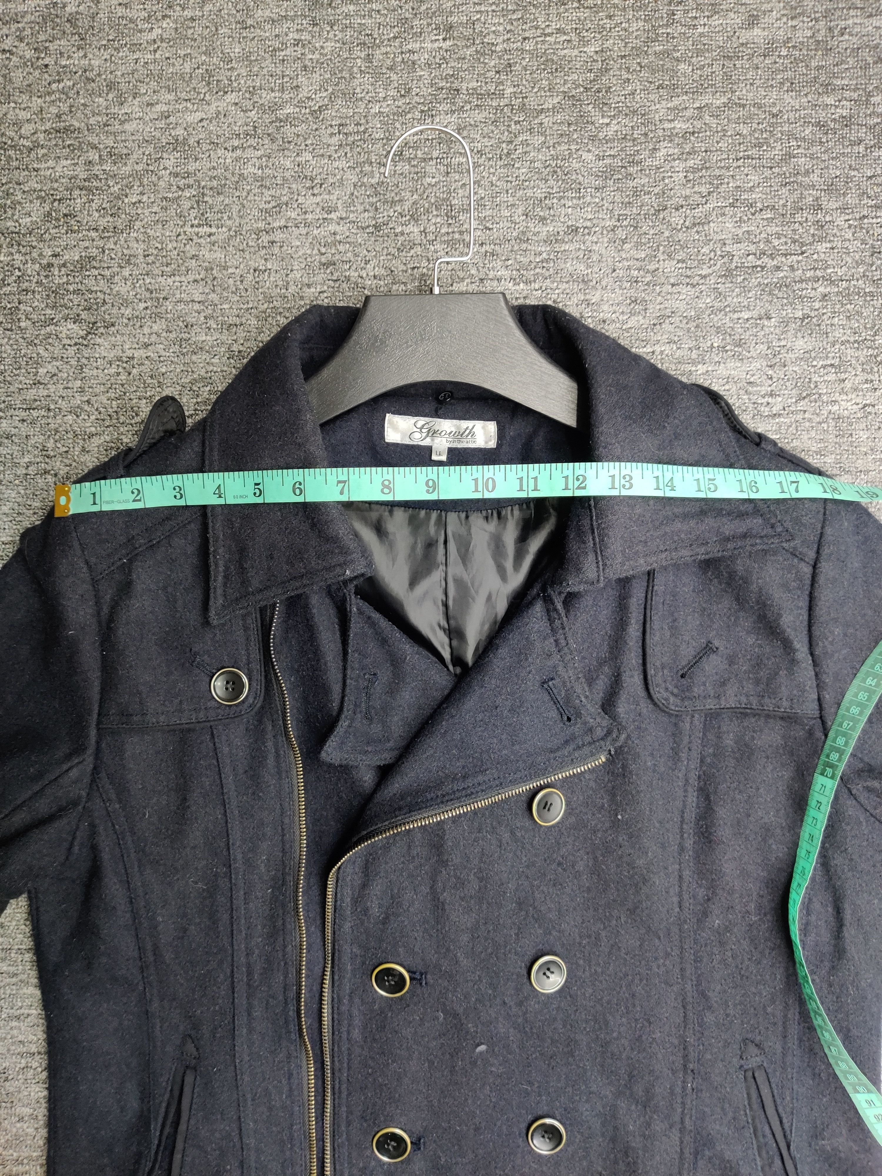 In The Attic Vintage Growth By In The Attic Double Breasted Coat Size US M / EU 48-50 / 2 - 19 Thumbnail