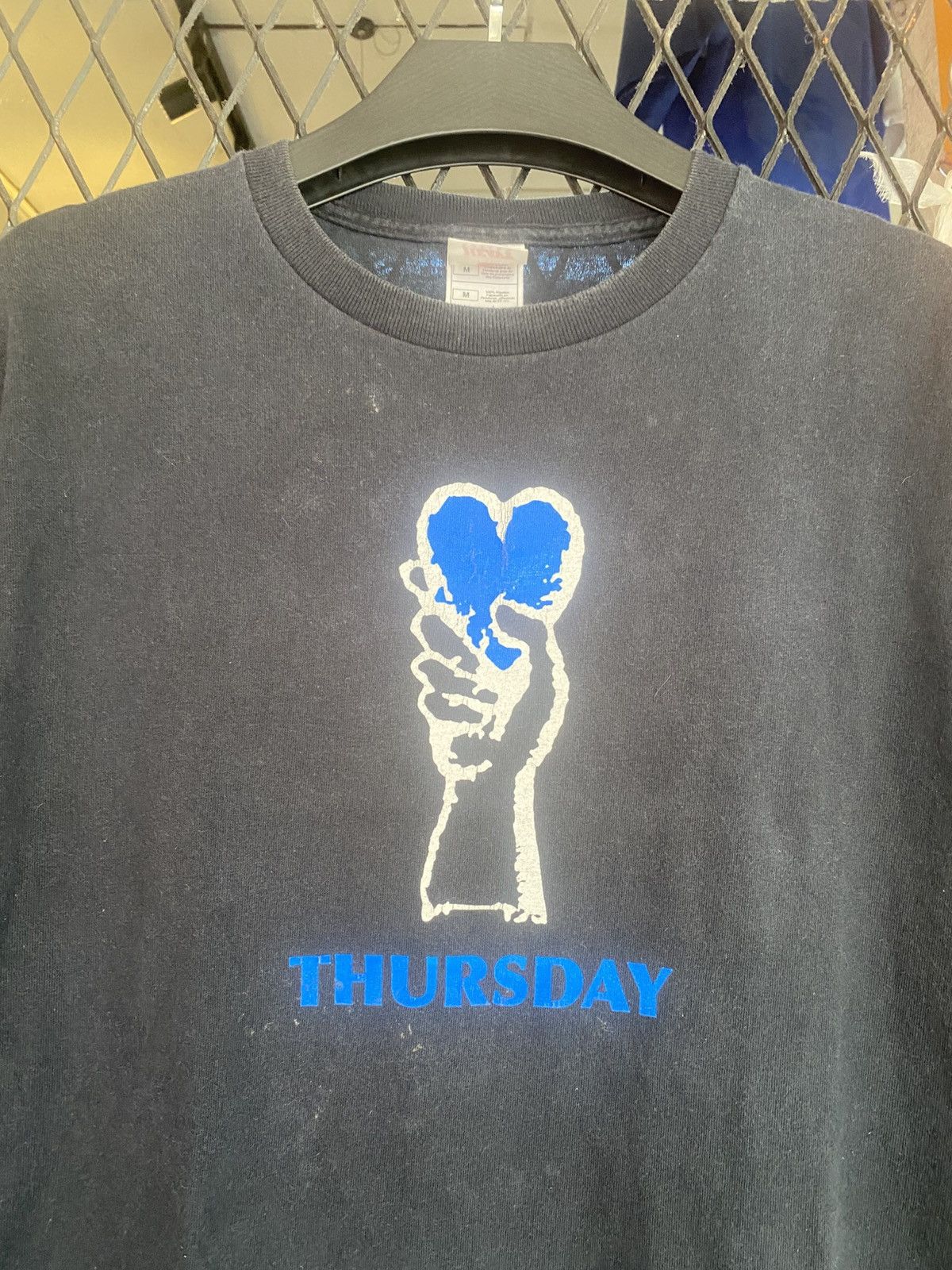 Vintage Rare Thursday Band Promo Vtg T shirt New Jersey Hardcore Size US M / EU 48-50 / 2 - 1 Thumbnail