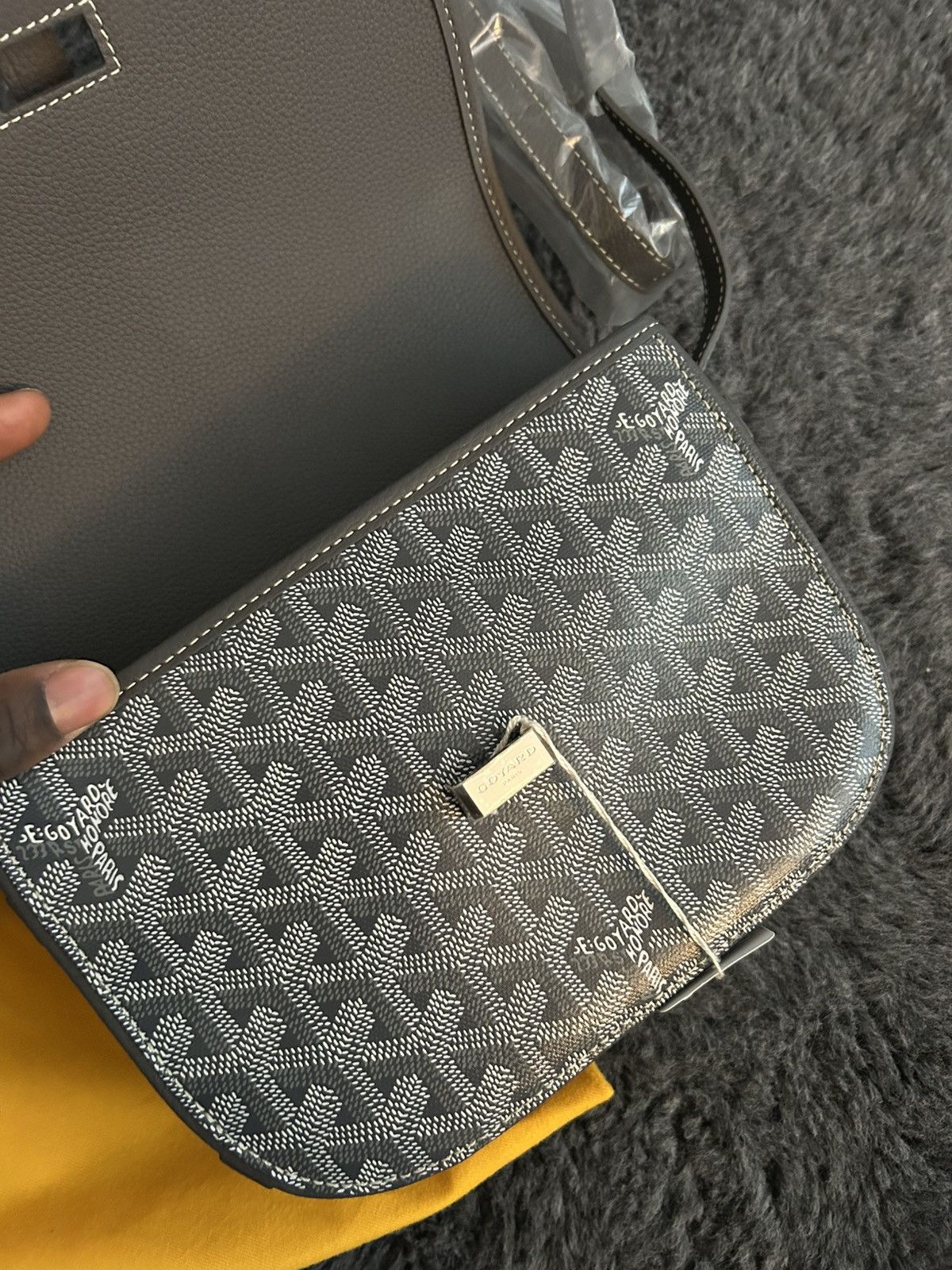Goyard Goyard Belvedere Grey Messenger bag Size ONE SIZE - 16 Thumbnail