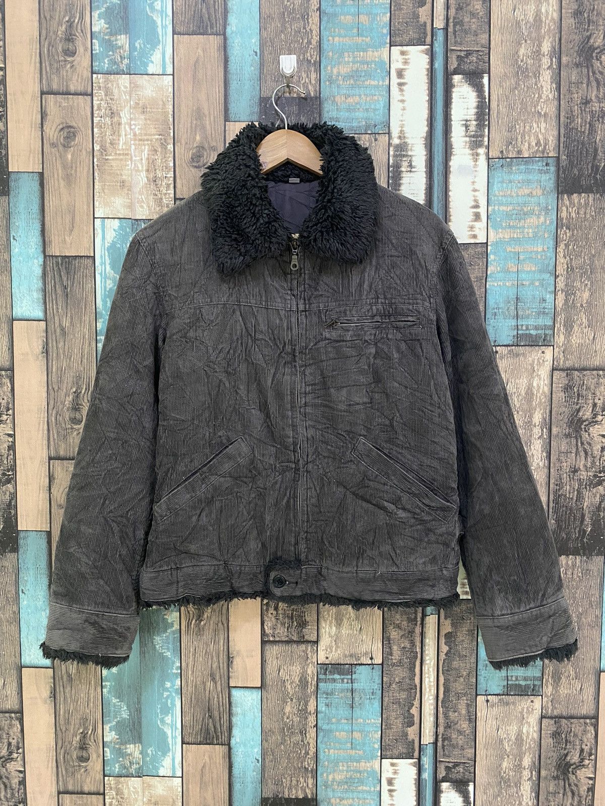 Japanese Brand × Uniqlo Uniqlo Sherpa Corduroy Jacket Size US S / EU 44-46 / 1 - 1 Thumbnail