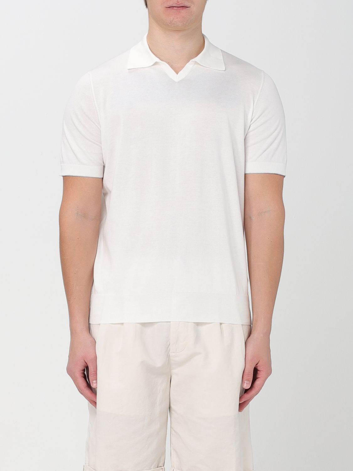 image of Brunello Cucinelli Polo Shirt Men White (Size XL)