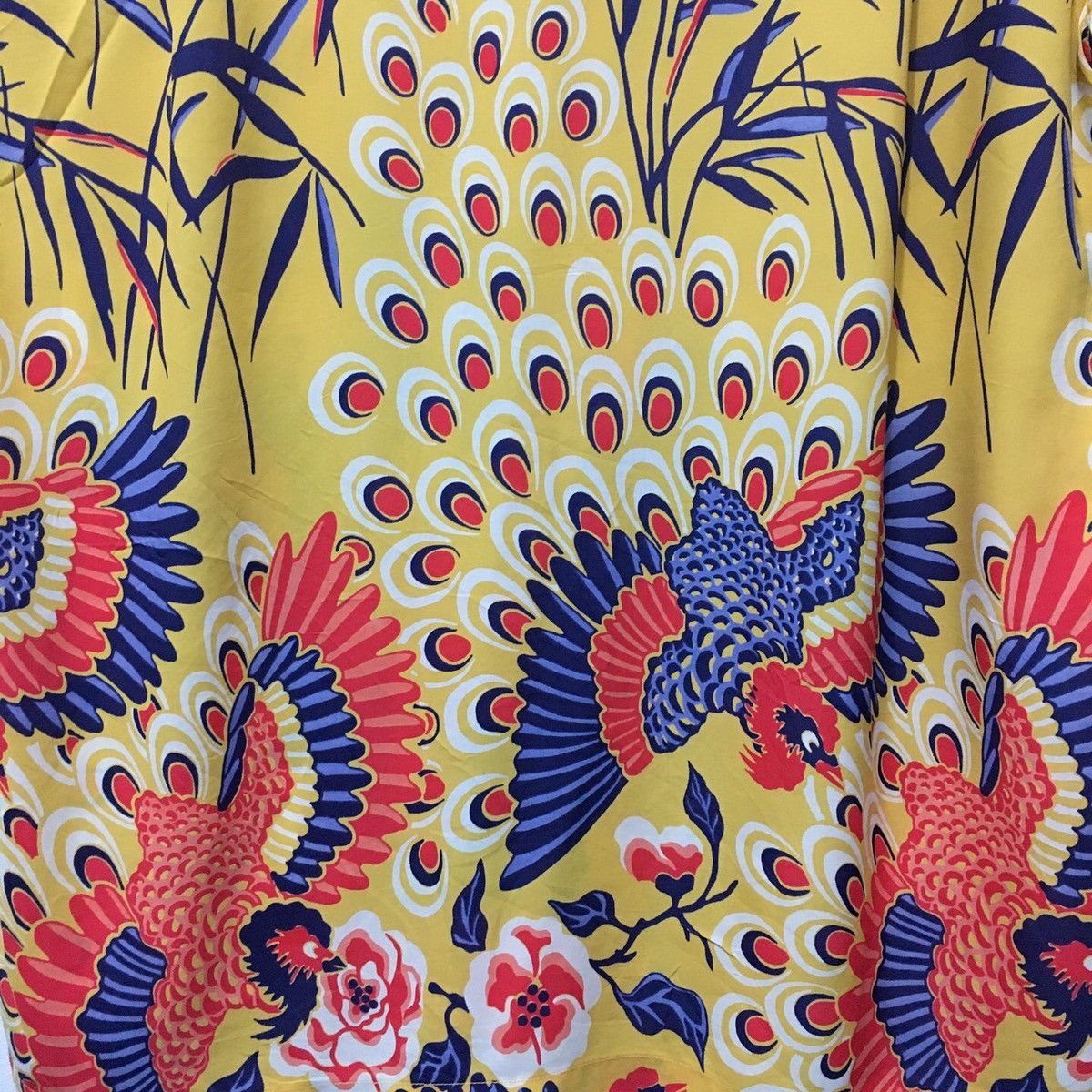 Japanese Brand 💥SOLD💥 Vintage Sun Surf Hawaiian Shirt Peacock Size US M / EU 48-50 / 2 - 14 Thumbnail