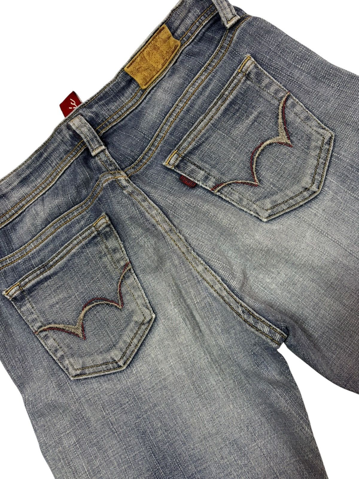 Edwin Vtg Edwin 503 Elastic Bootcut Flared Jeans Size US 28 / EU 44 - 6 Thumbnail