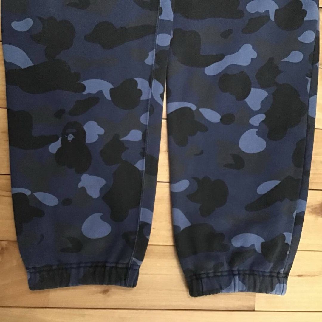 Bape BAPE Blue camo WGM shark sweat pants a bathing ape ★size L Size US 34 / EU 50 - 7 Thumbnail