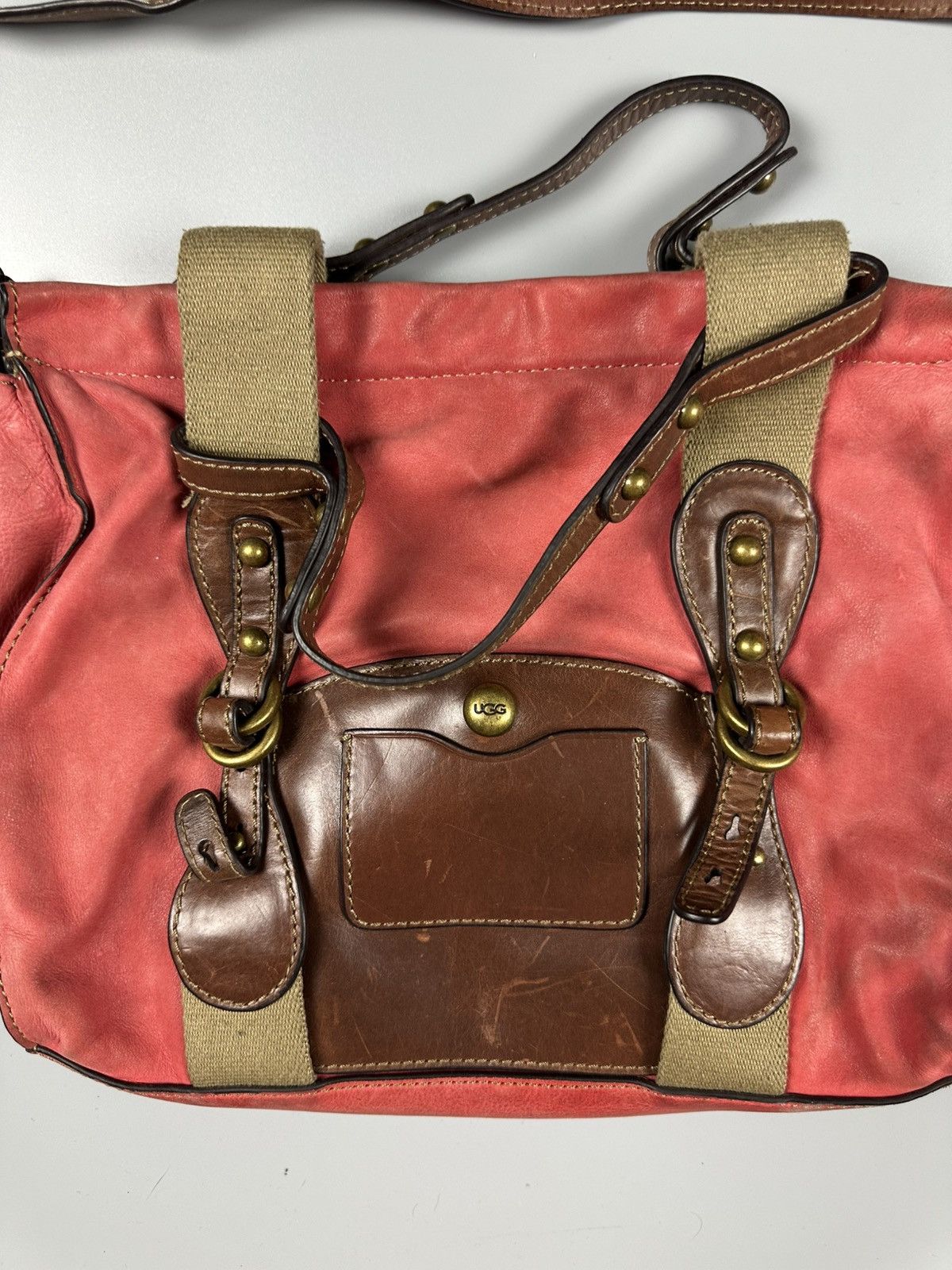 Ugg Vintage Y2K Ugg Leather Bag Style GGL Size ONE SIZE - 3 Thumbnail