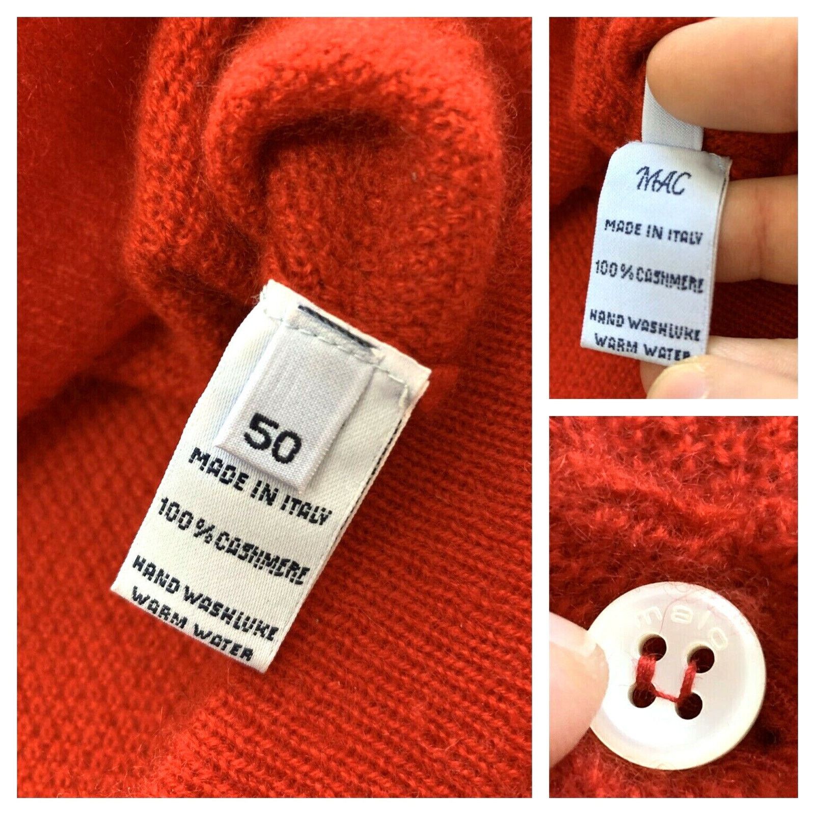 Malo Women's MALO CASHMERE Sweater Pullover IT 50 EU 46 UK 18 XXL Size XXL / US 16-18 / IT 52-54 - 11 Thumbnail