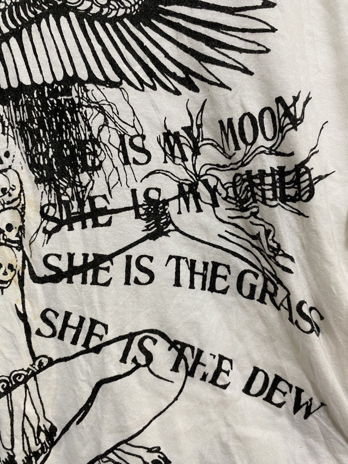 Japanese Brand Japanese sure mega print poem oversize tshirts Size US XXL / EU 58 / 5 - 5 Thumbnail
