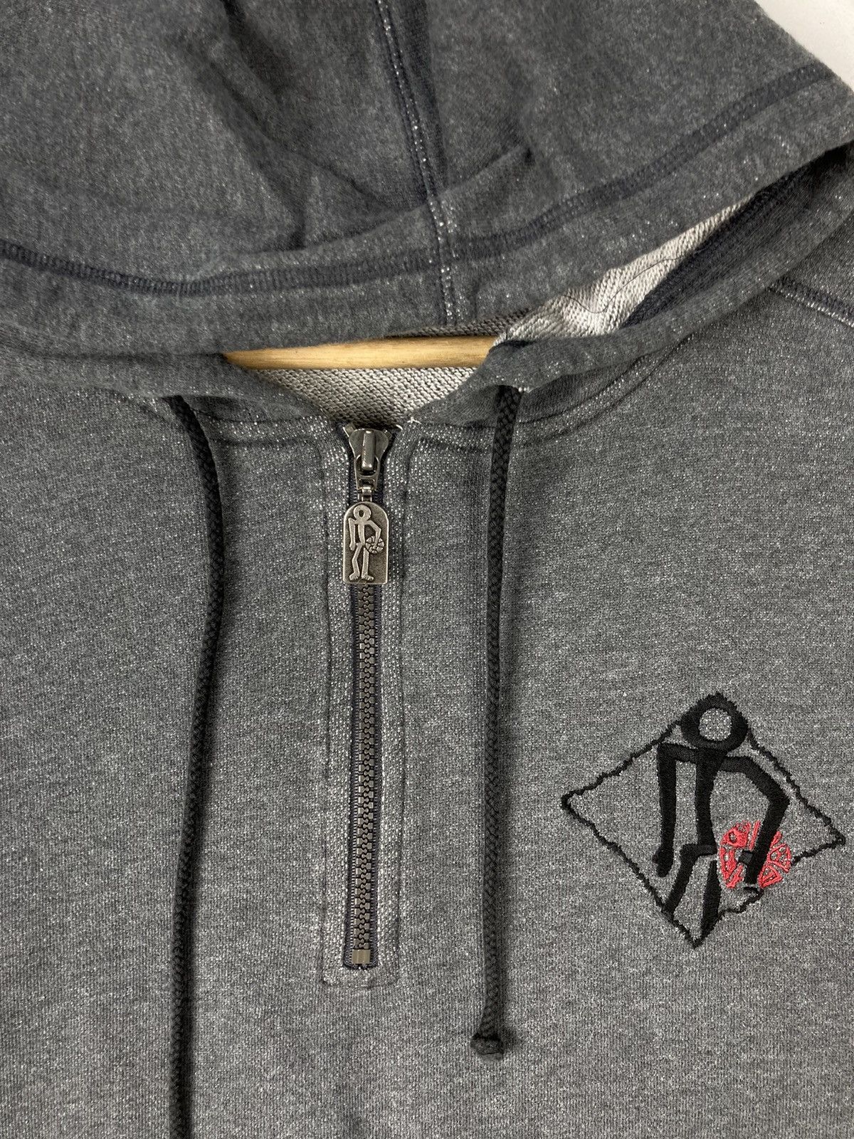 Adidas × Vintage Vintage Adidas Streetball Trefoil Half Zipper Hoodie Size US L / EU 52-54 / 3 - 5 Thumbnail