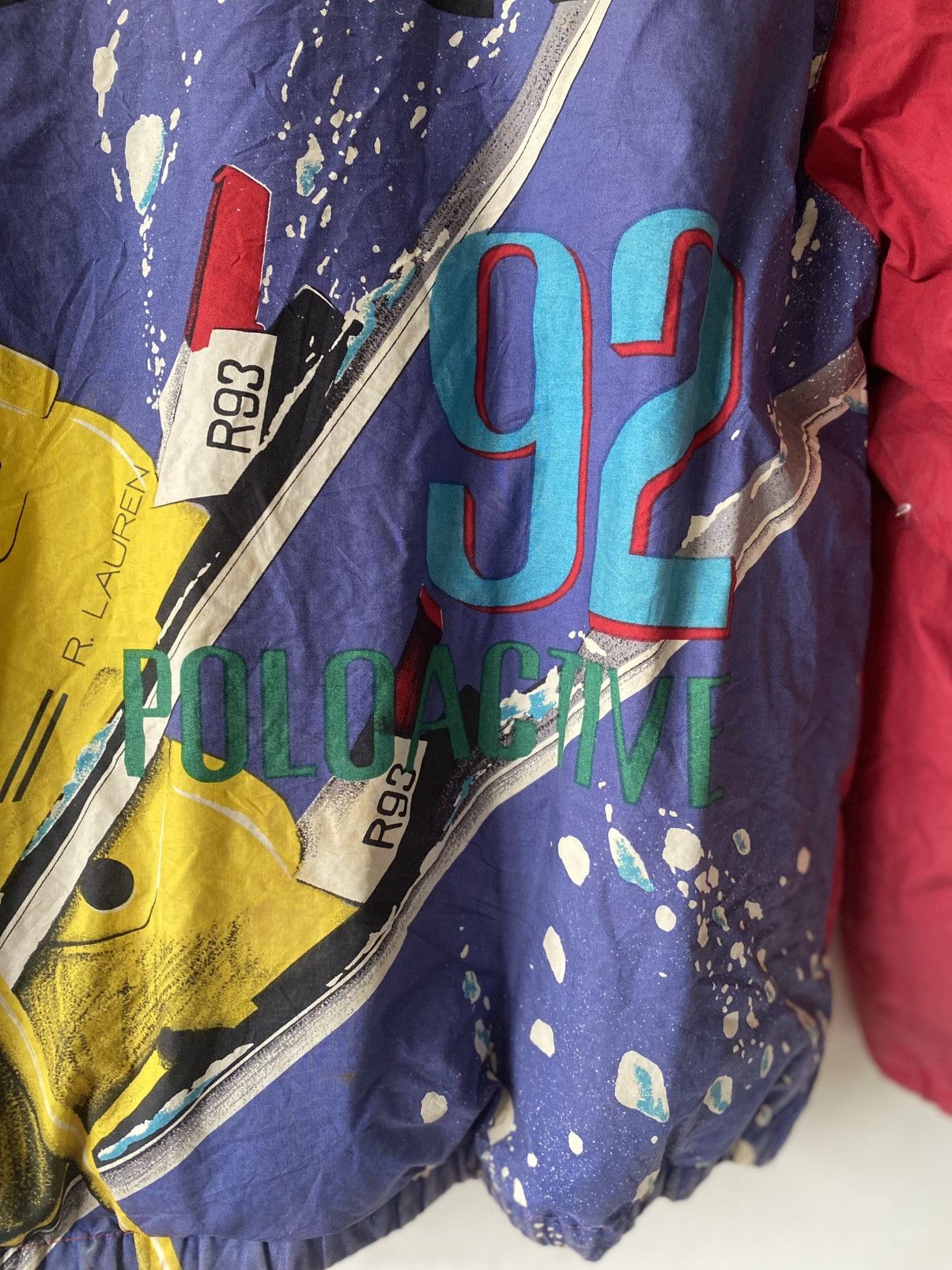 Designer × Polo Ralph Lauren × Vintage Rare vintage 90s Polo Ski 92 ralph lauren light puffer jacke Size US M / EU 48-50 / 2 - 9 Thumbnail