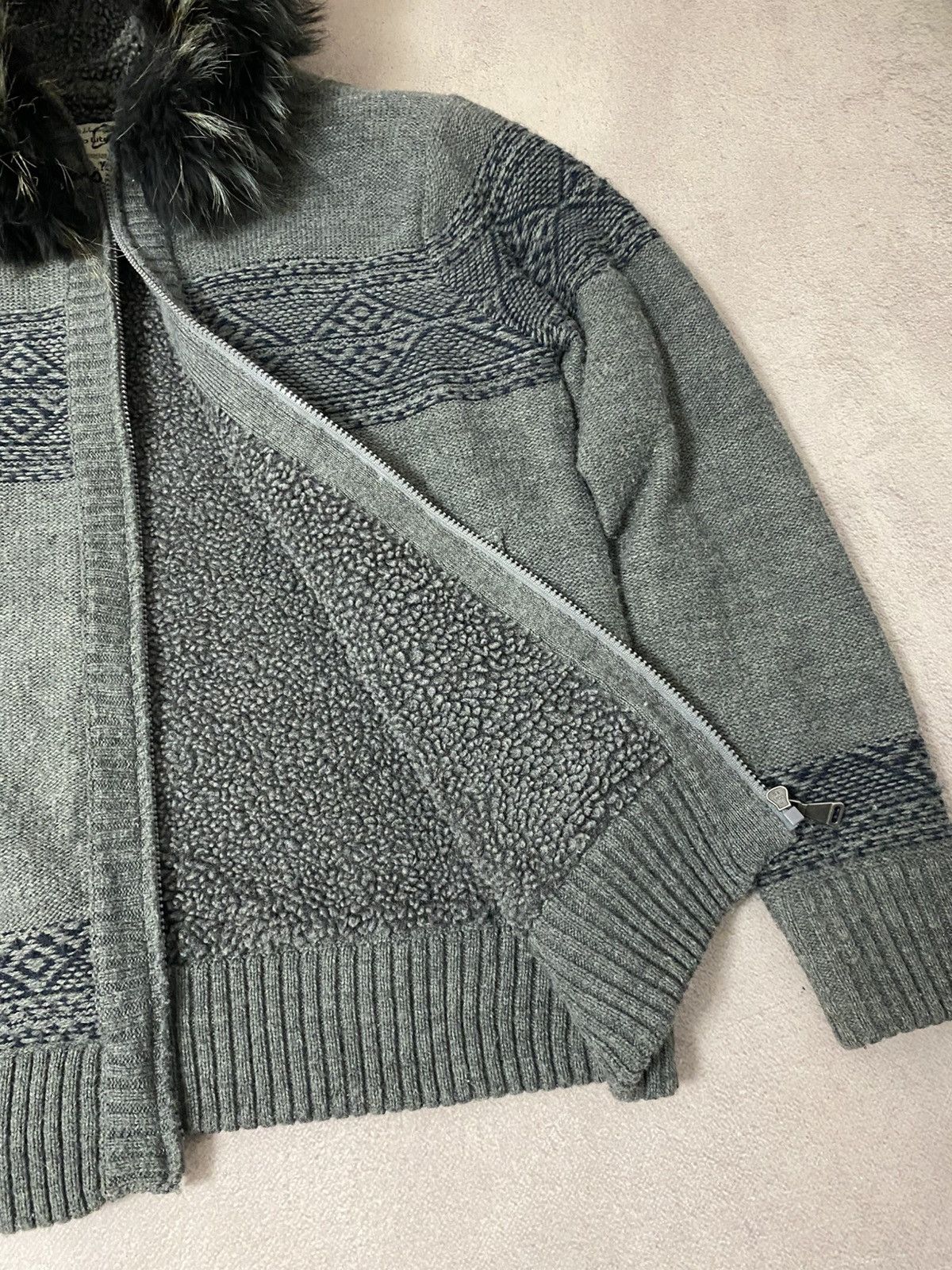 Japanese Brand × Vintage Avant Garde IF Six Was Nine style fur sweater hoodie Size US M / EU 48-50 / 2 - 6 Thumbnail