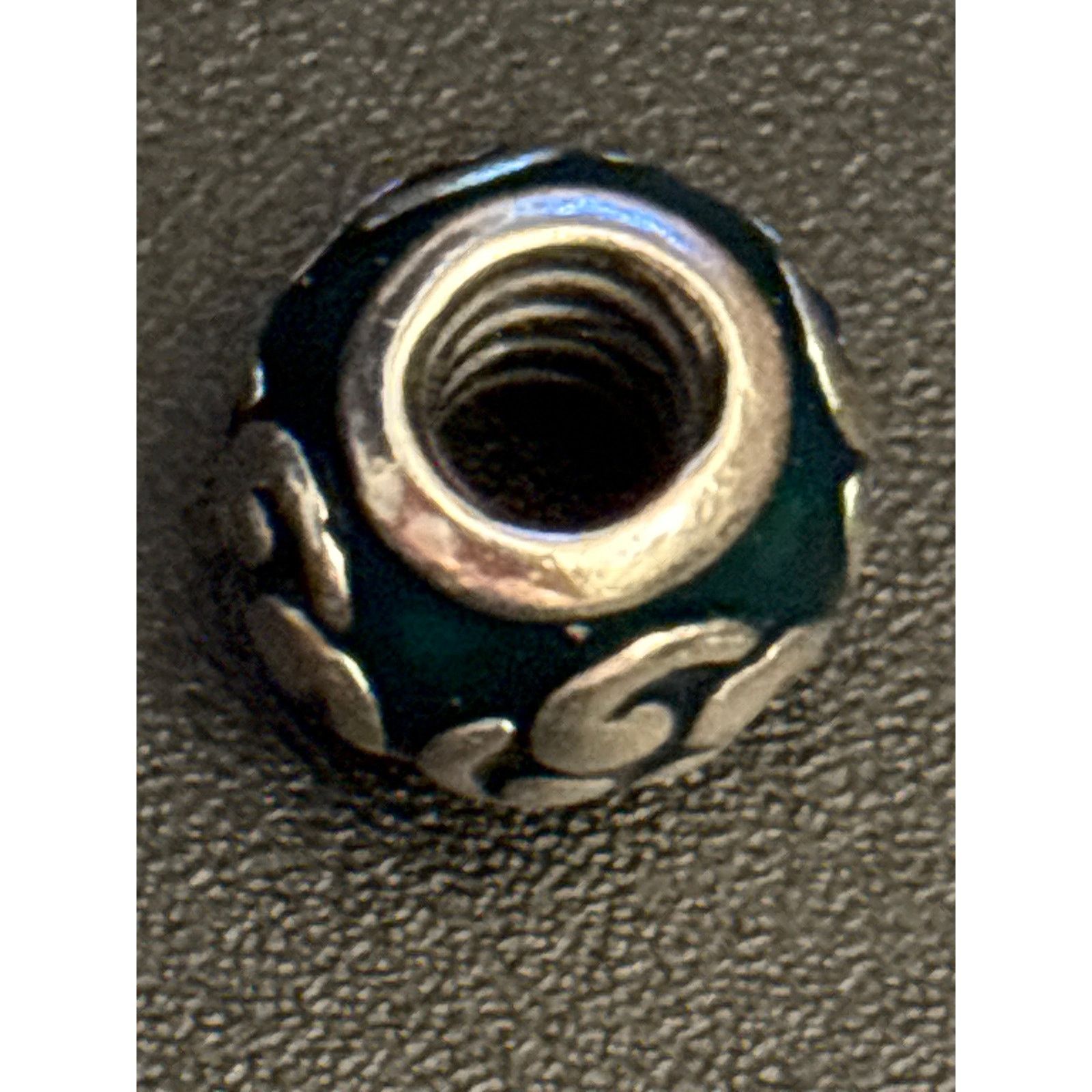 pandora Pandora 925 ALE Green Enamel Charm Sterling Silver Size ONE SIZE - 4 Thumbnail