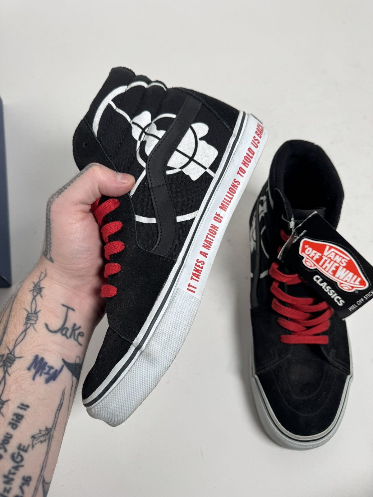 Supreme Rare New 2006 Supreme x Public Enemy x Vans Size 9 Size US 9 / EU 42 - 5 Thumbnail