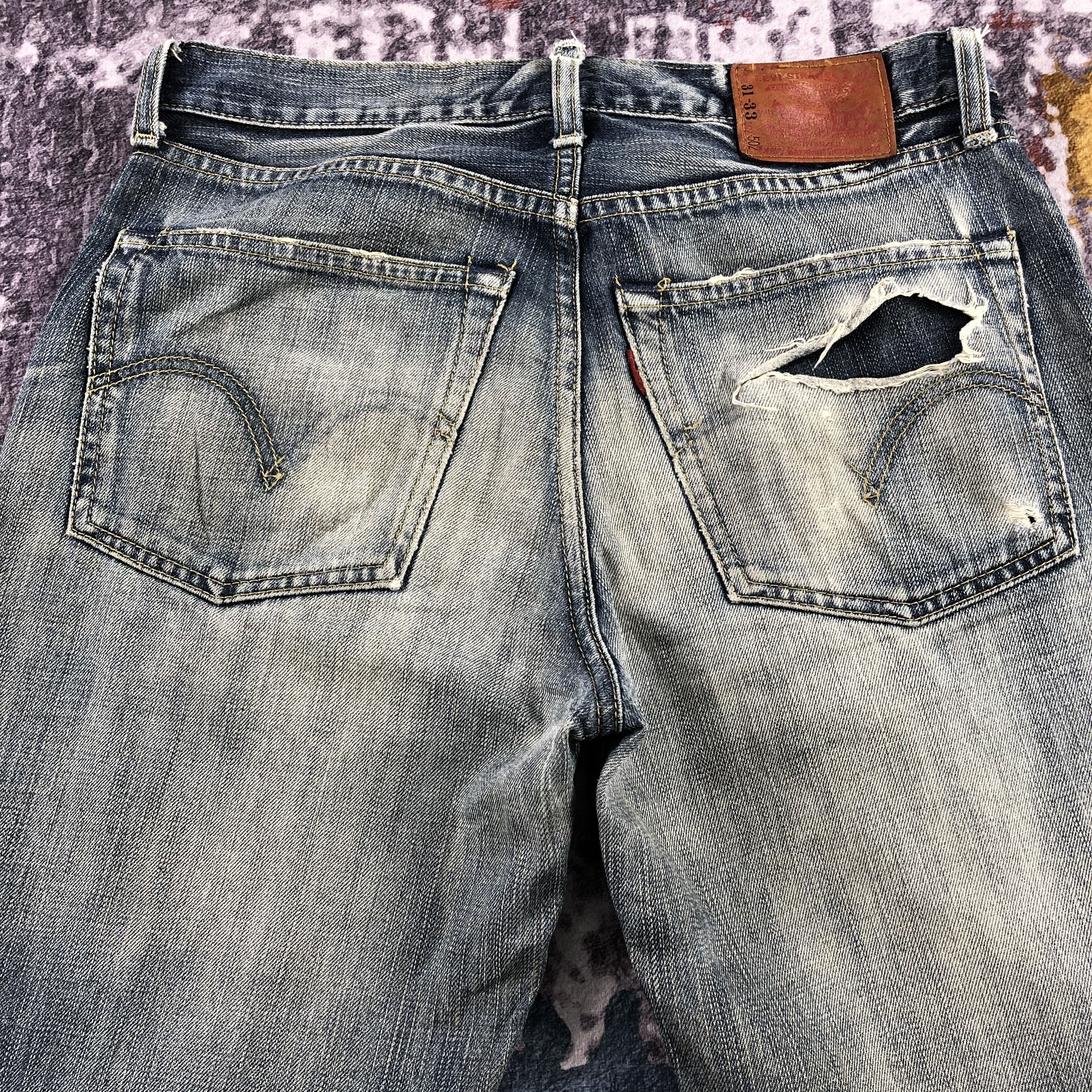 Levi's × Vintage 90s Vintage Levis 502 Jeans-JM2714 Size US 31 - 5 Thumbnail