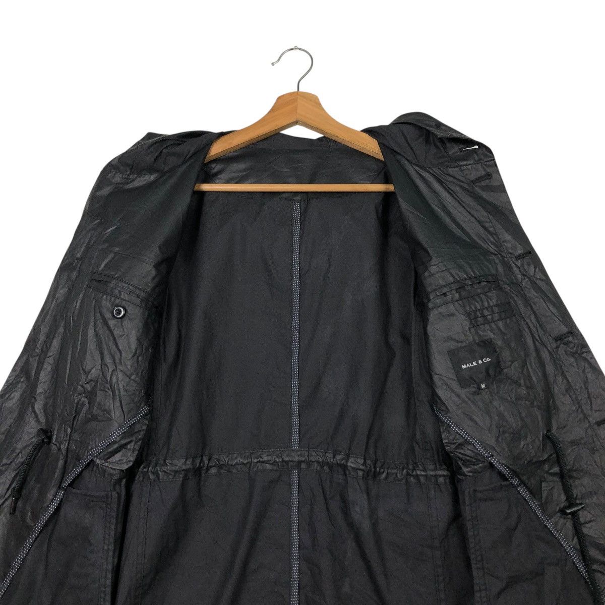 Japanese Brand VINTAGE HUNTING UTILITY BIKER JACKET MALE & CO ISSEY MIYAKE Size US M / EU 48-50 / 2 - 15 Thumbnail