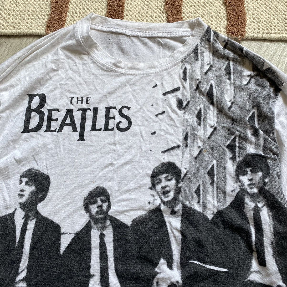 Band Tees VINTAGE THE BEATLES SKINNY LONG SLEEVE T SHIRT Size US M / EU 48-50 / 2 - 3 Thumbnail