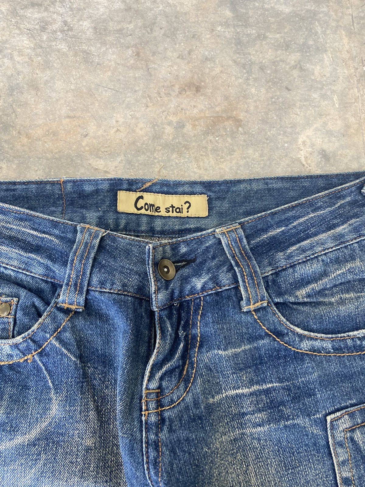 Hysteric Glamour Flare ☠️ Come Stai? Jeans Japan Punk Grunge Lgb 90s Size US 30 / EU 46 - 8 Thumbnail