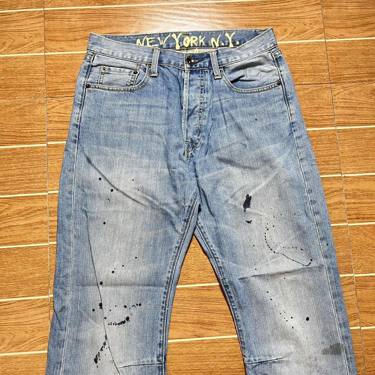 Ed Hardy Ed Hardy Denim Baggy Pants Size US 30 / EU 46 - 3 Thumbnail