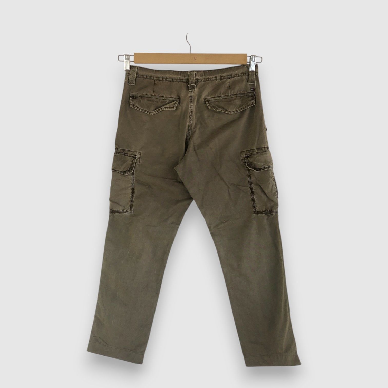 Japanese Brand Vintage Japanese Cargo Pants Multi Pocket Military Trousers Size US 30 / EU 46 - 2 Thumbnail