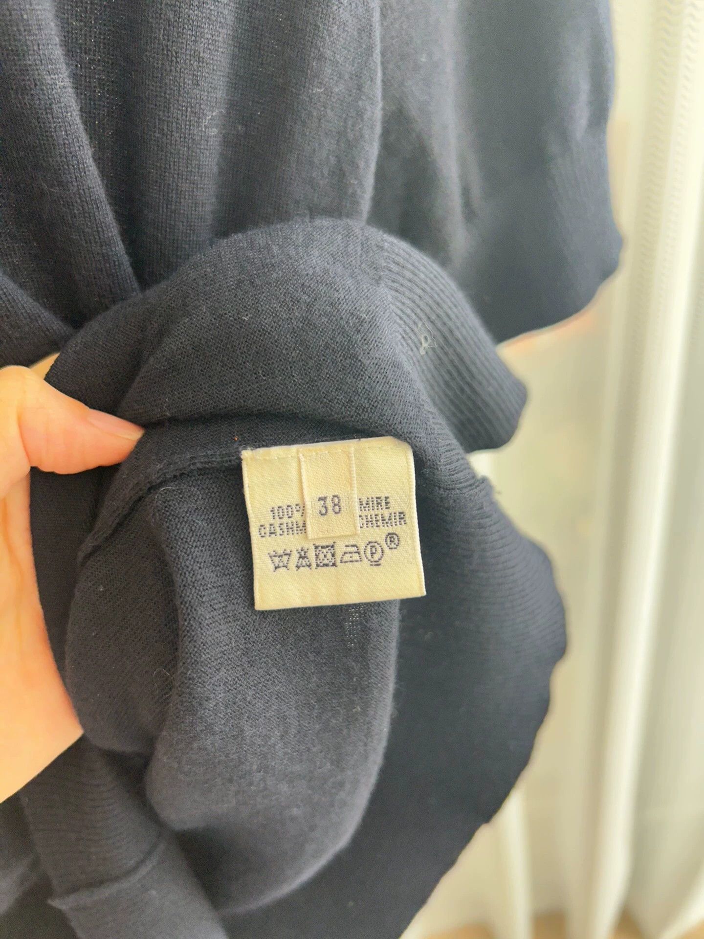 Hermes Hermes Black Knit T-Shirt 38 Size S / US 4 / IT 40 - 4 Thumbnail