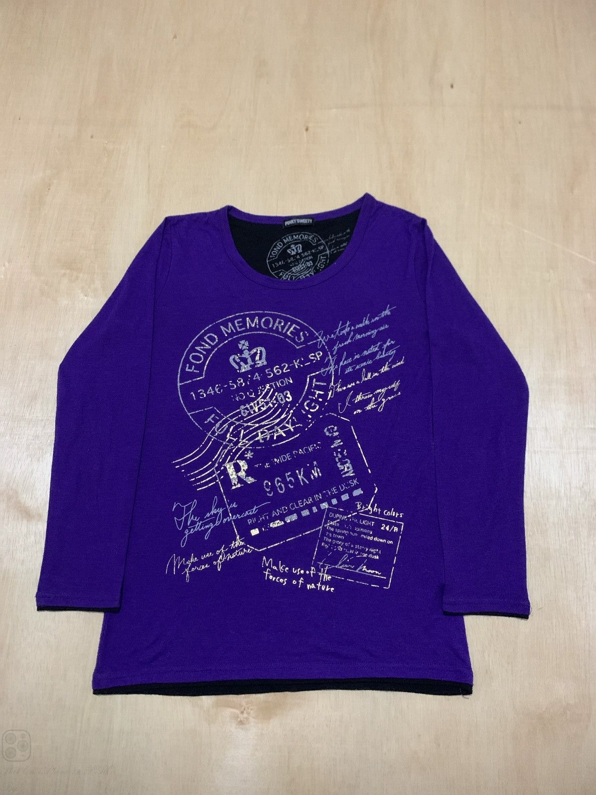 Beauty Beast × If Six Was Nine × Japanese Brand Y2k Pinky Sweety ifsixwasnine punk style Longsleve Size US L / EU 52-54 / 3 - 1 Thumbnail