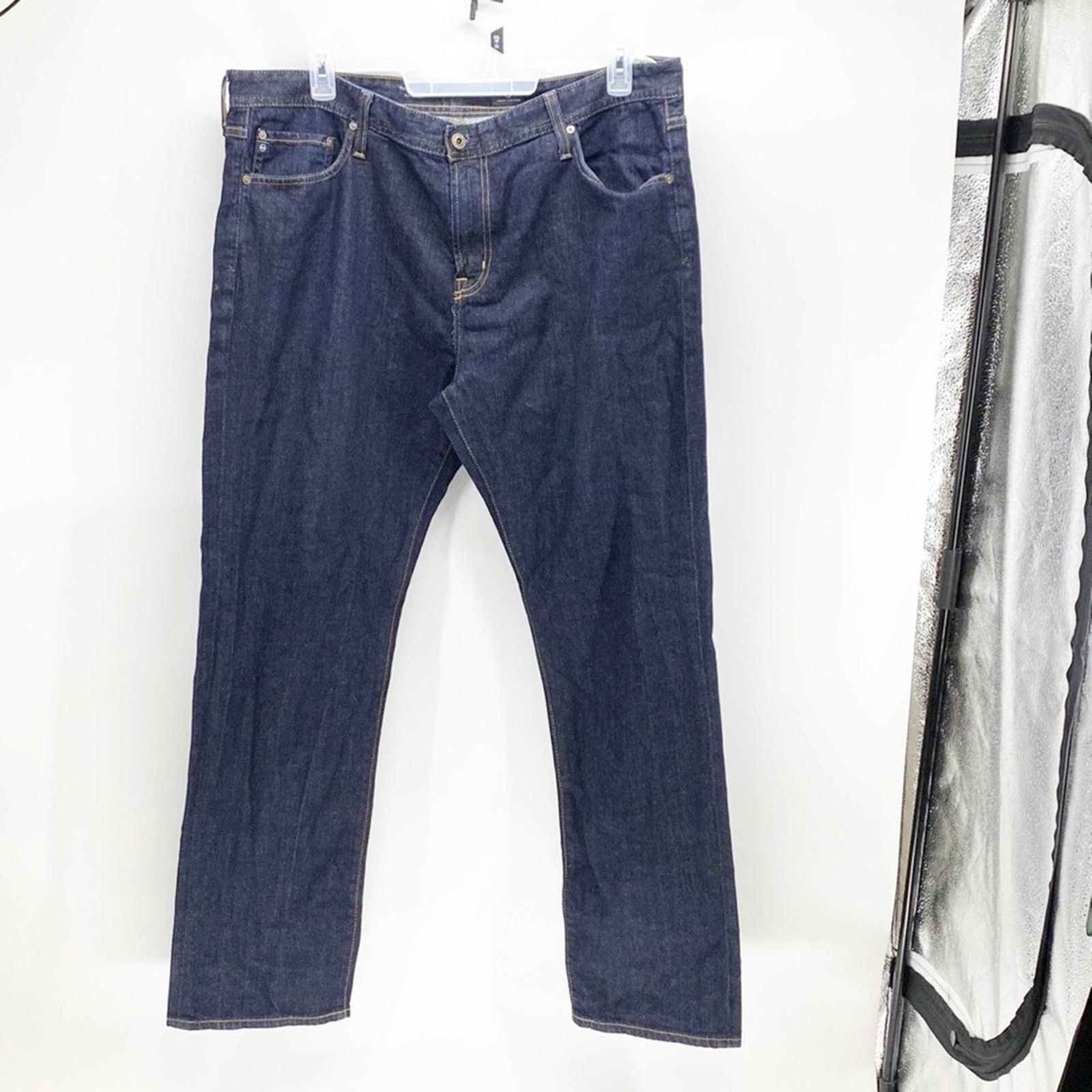 AG Adriano Goldschmied AG Adriano Goldschmeid the Everett slim straight jean sz 40 Size US 40 / EU 56 - 2 Thumbnail
