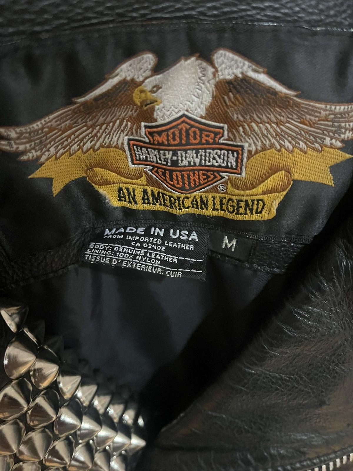 Harley Davidson Punk Battle Jacket Size US M / EU 48-50 / 2 - 5 Thumbnail