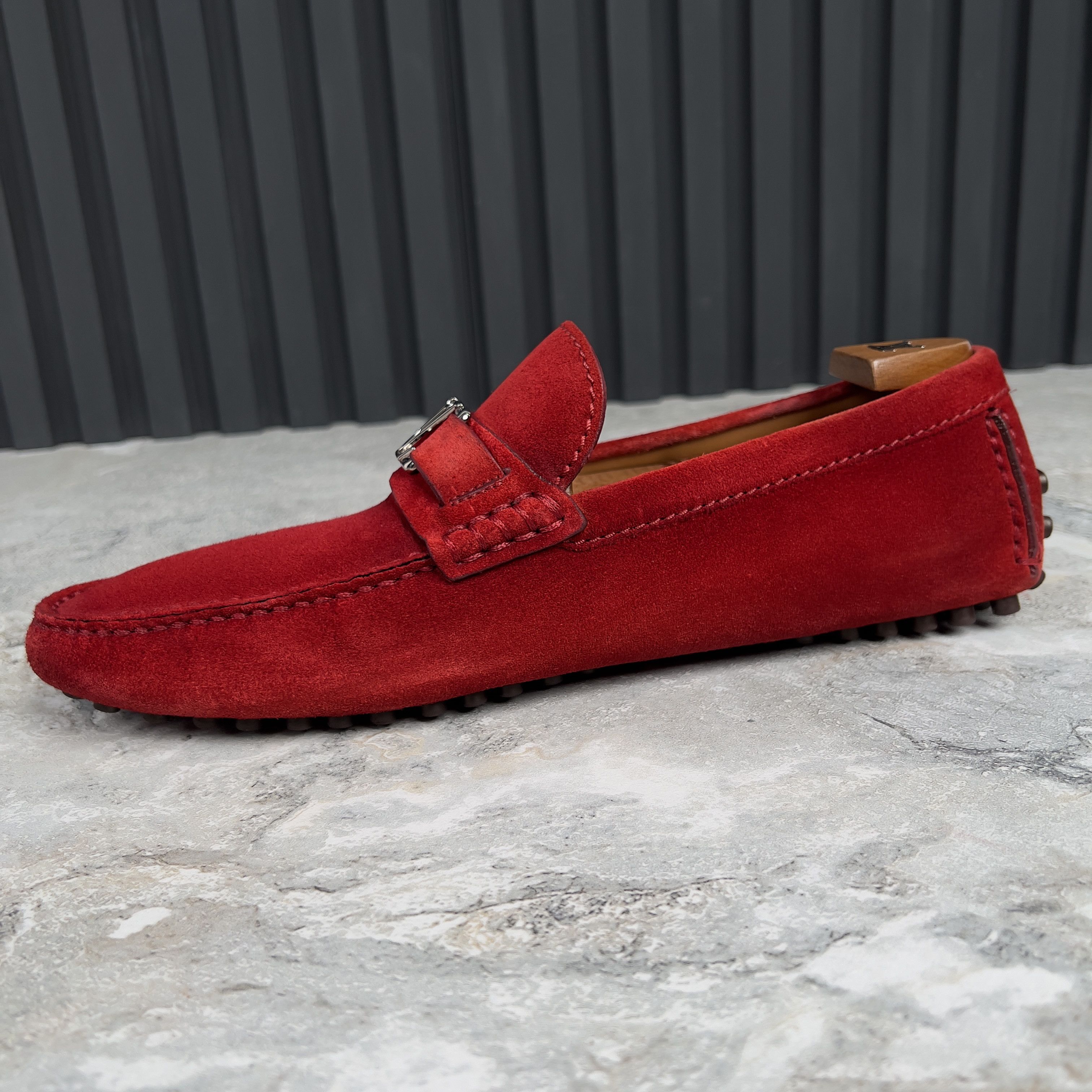 Louis Vuitton Louis Vuitton Hockenheim Driving Slip Moccasins Suede Size US 8 / EU 41 - 7 Thumbnail