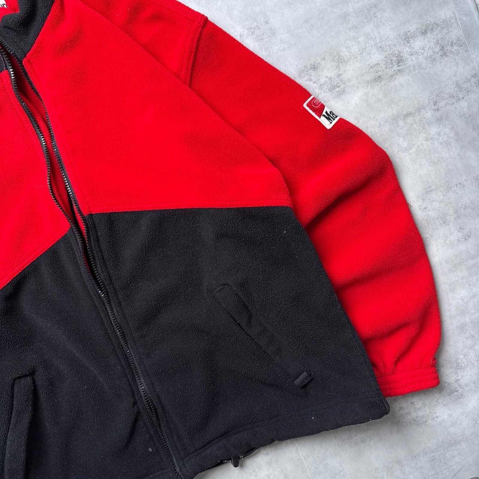 Marlboro Y2K Marlboro 00s Red Zip Up Jacket Size US L / EU 52-54 / 3 - 2 Thumbnail