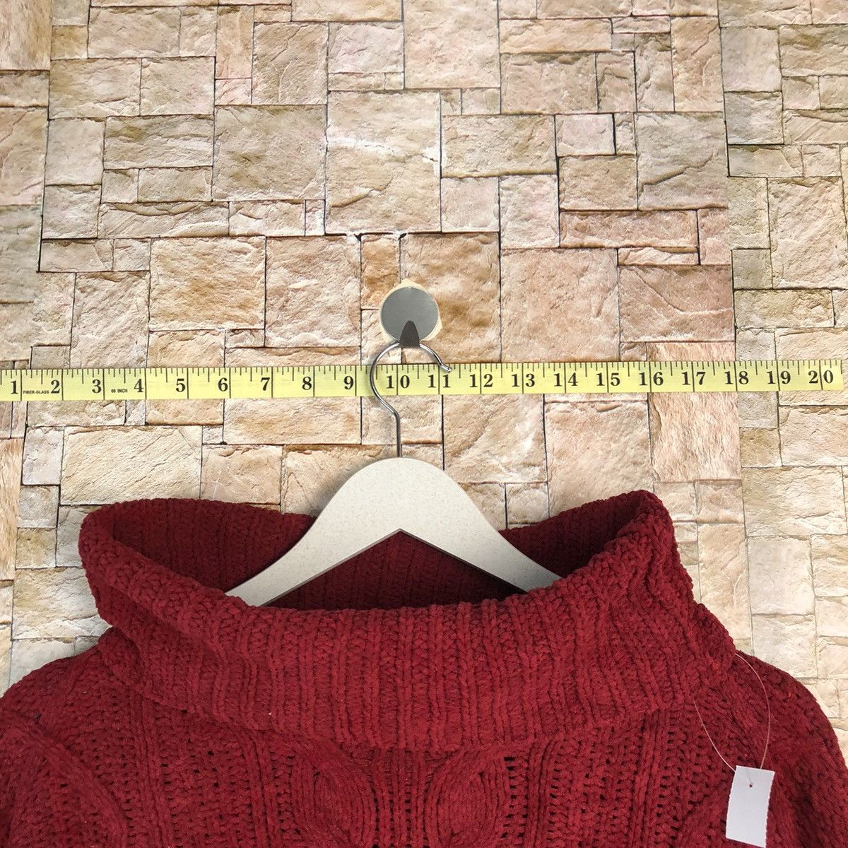 Homespun Knitwear × Japanese Brand Ingni Red japan Knitwear #A1046 Size M / US 6-8 / IT 42-44 - 4 Thumbnail