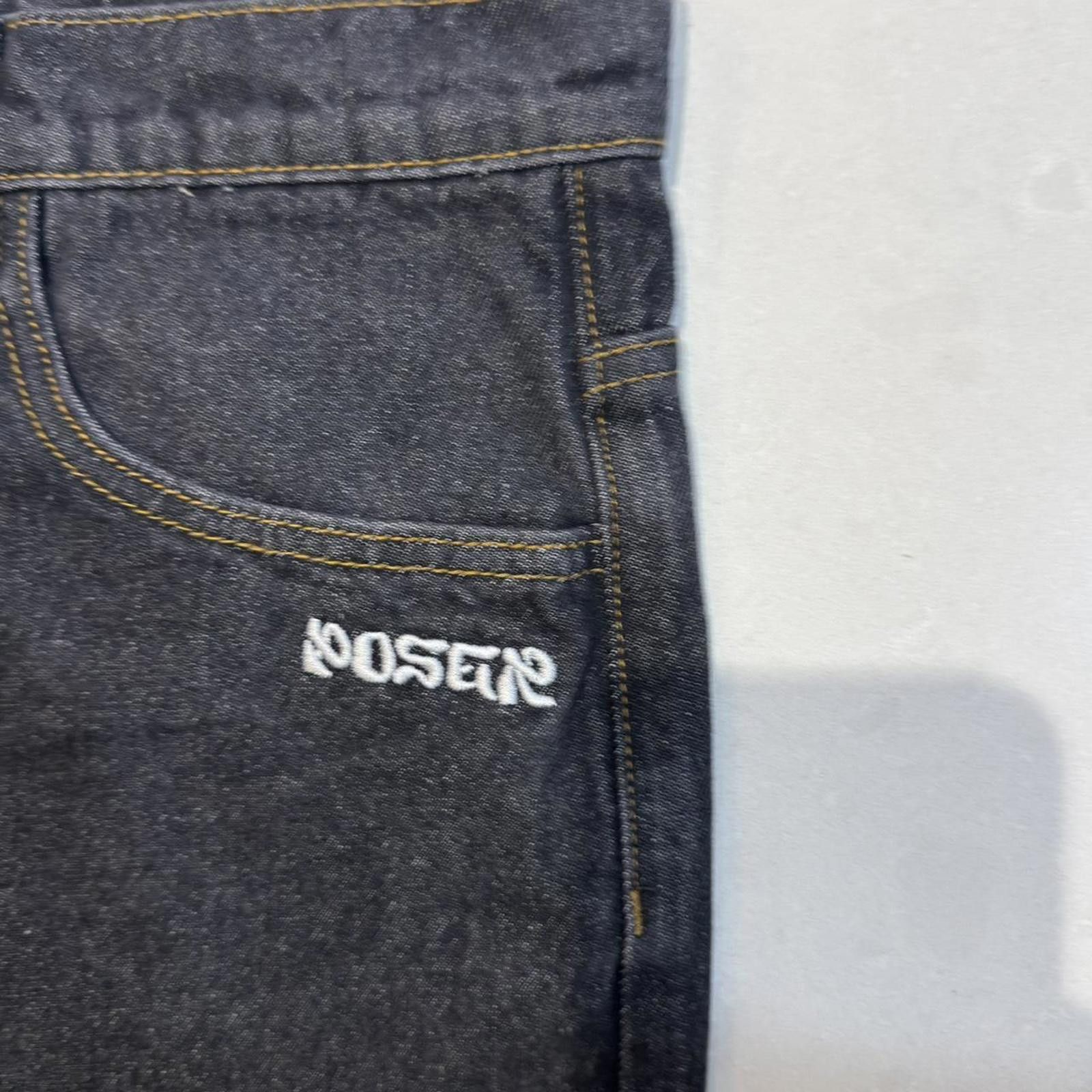 Other Poser Cops and Robbers Black Baggy Jeans L Size US 34 / EU 50 - 4 Thumbnail