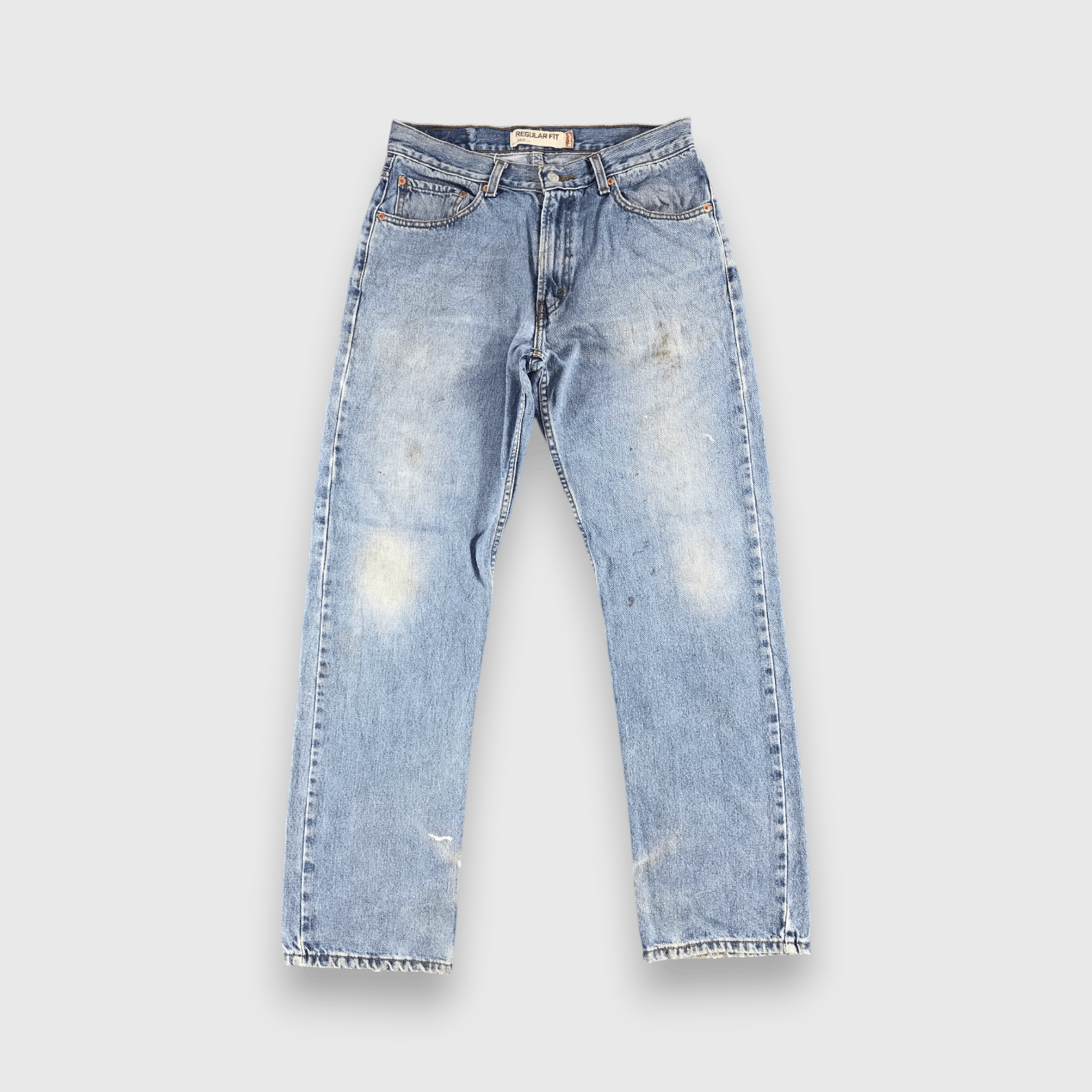 Levi's Blue Wash Vintage Levis 505 Jeans-J1136 Size US 31 - 1 Thumbnail