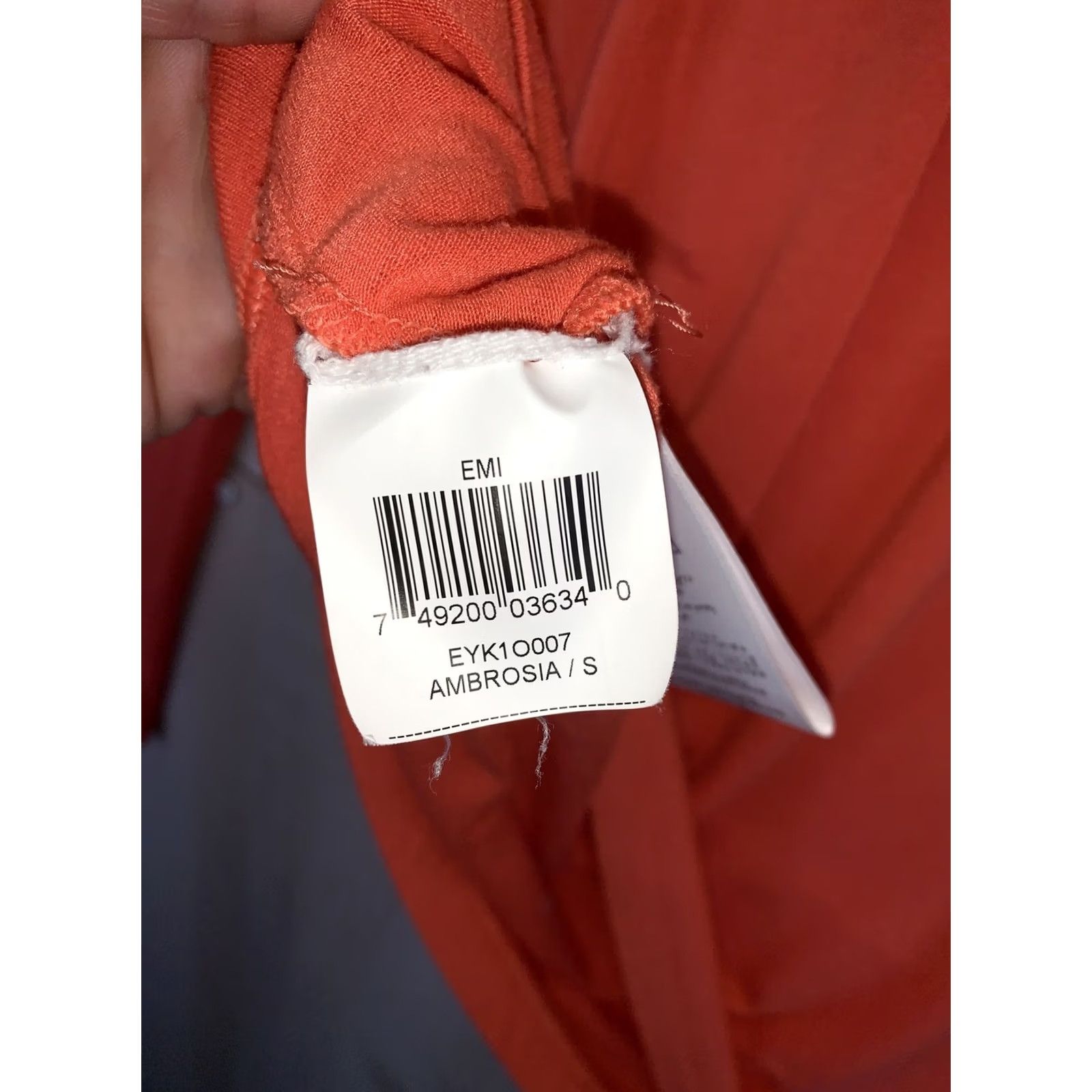 Bcbgmaxazria BCBG MAXAZRIA Womens T-Shirt Short Sleeve Oversized Top Small-10305 Orange - Note: Original: Long Sleeve; ensure constraint: use only original words. Size S / US 4 / IT 40 - 3 Thumbnail