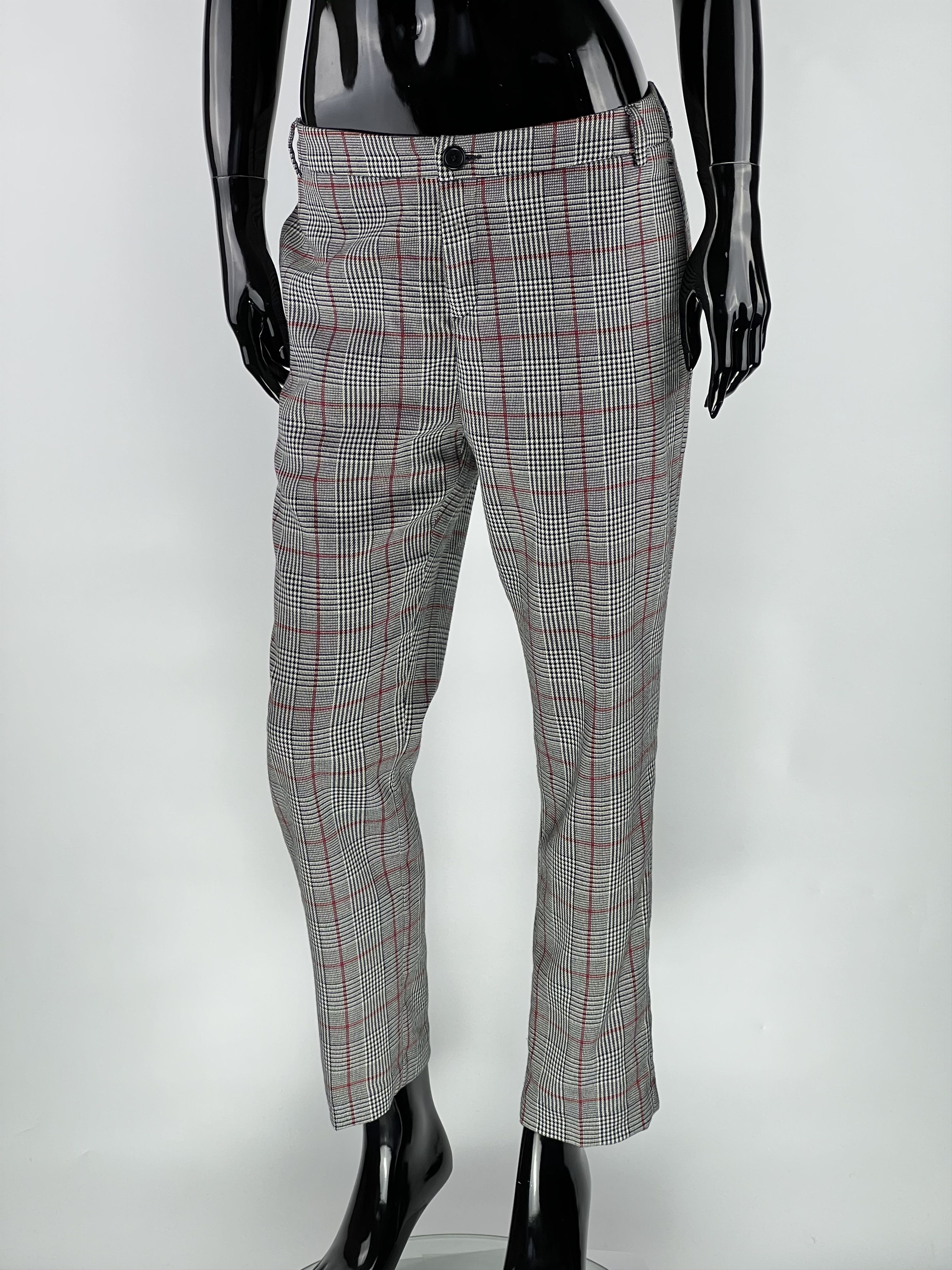 Liu Jo Liu-Jo Women's Check Pants Size 46 Size 32" / US 10 / IT 46 - 1 Thumbnail