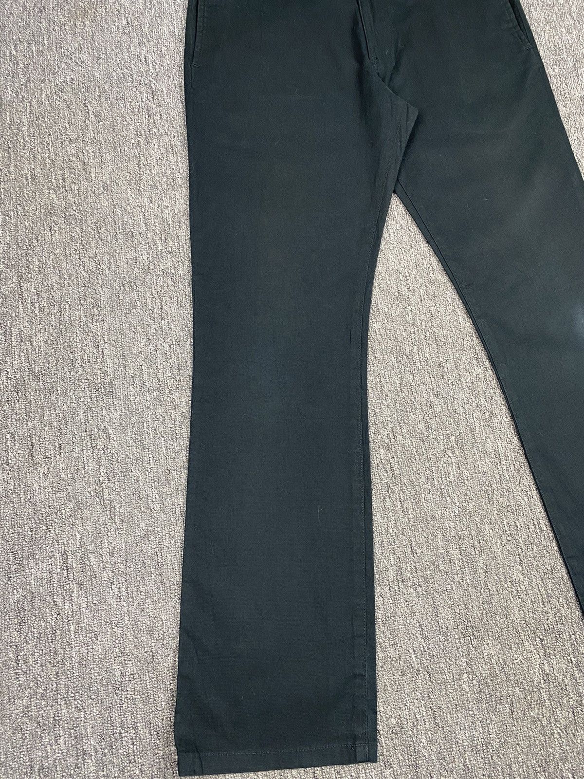 Yohji Yamamoto Yohji Yamamoto Ined Homme Straight Black Pant Size US 32 / EU 48 - 4 Thumbnail