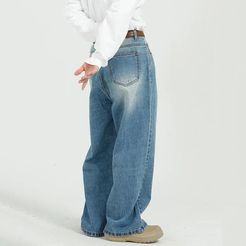 Casual Bottom Straight Denim
