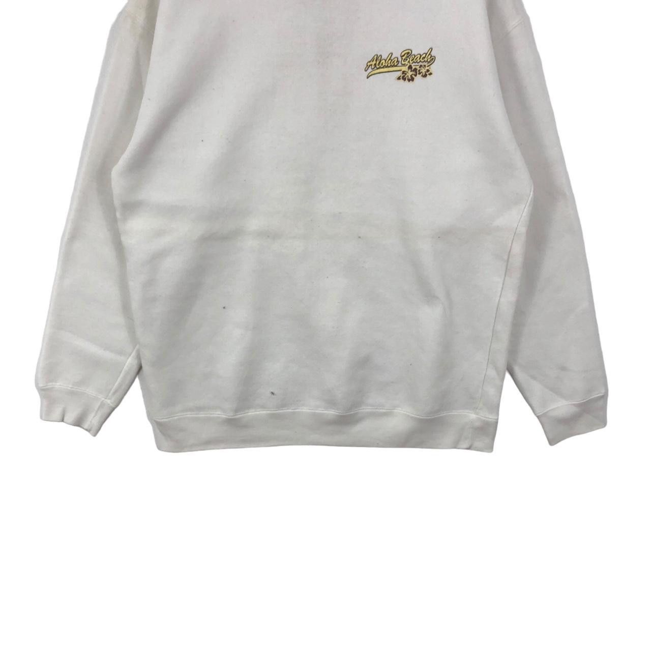 Vintage Vintage ALOHA BEACH SURF Hawaii Surfand Street Sweatshirt Size L / US 10 / IT 46 - 4 Thumbnail