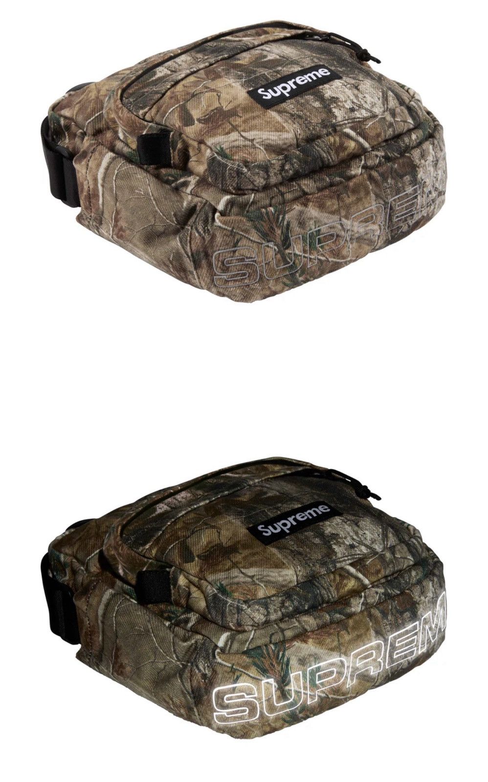 Supreme cordura denim shoulder bag real tree camo