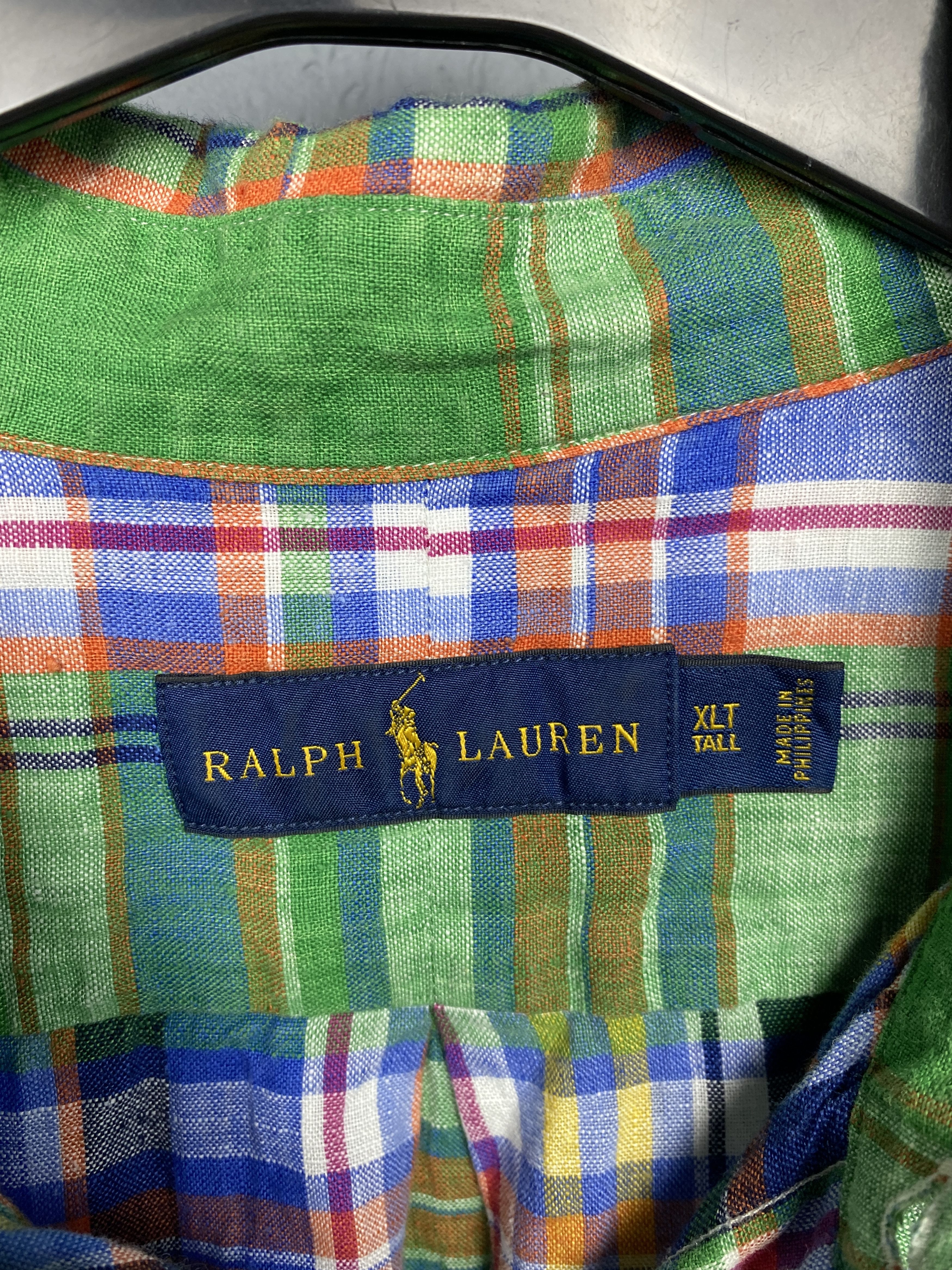 Polo Ralph Lauren Polo Ralph Lauren Mens LINEN Short Sleeve Shirt Size XL Tall Size US XL / EU 56 / 4 - 4 Thumbnail