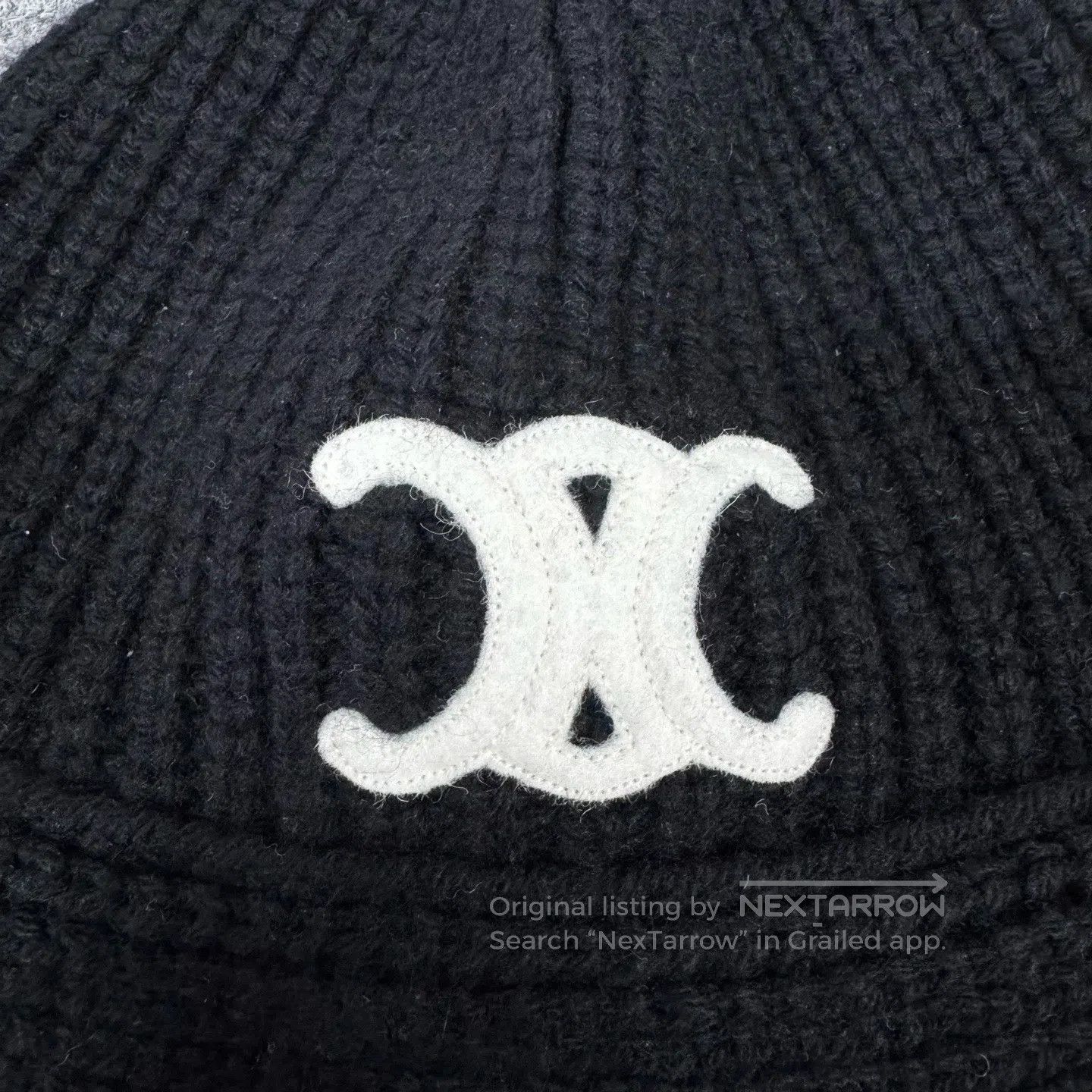 Celine CELINE Knitted fisherman's hat – a woolen cap| Size ONE SIZE - 4 Thumbnail
