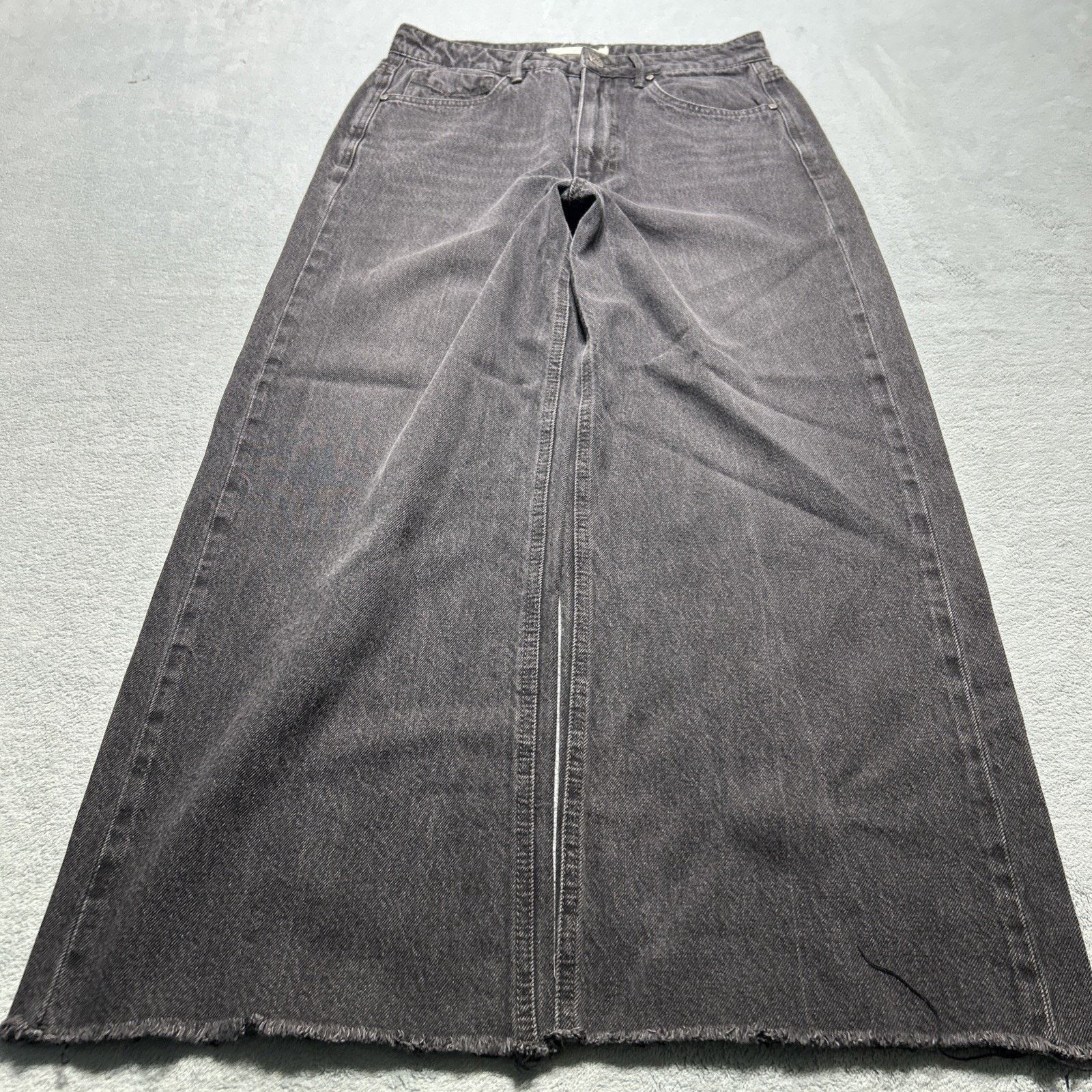 JNCO Beyond Baggy Jeans Womens 27 28x26 Raw Hems Barrel Hamilton Size 26" / US 2 / IT 38 - 4 Thumbnail
