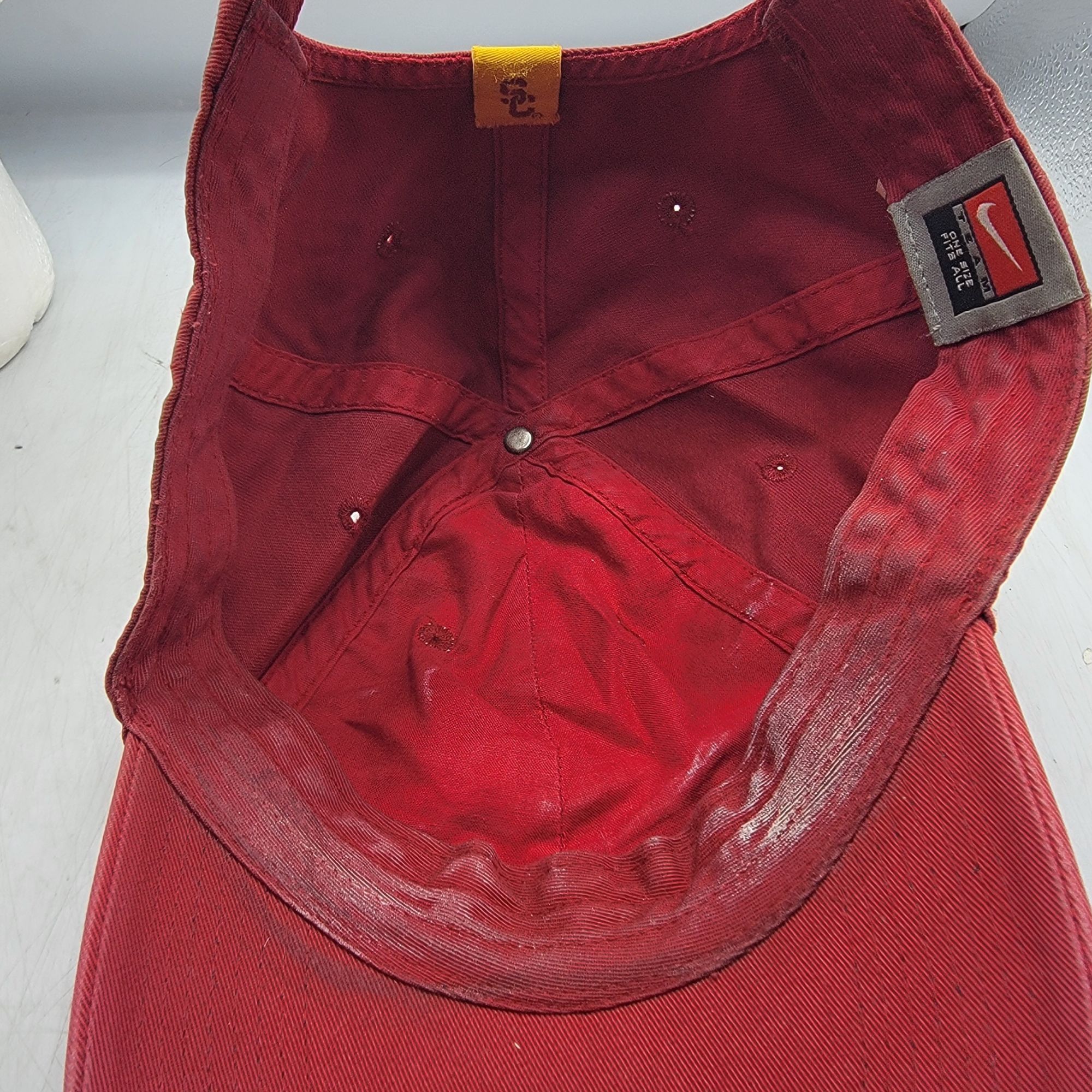 Nike Nike USC Trojans Adults Red Hat Cap Adjustable Casual Outdoo Size ONE SIZE - 8 Thumbnail