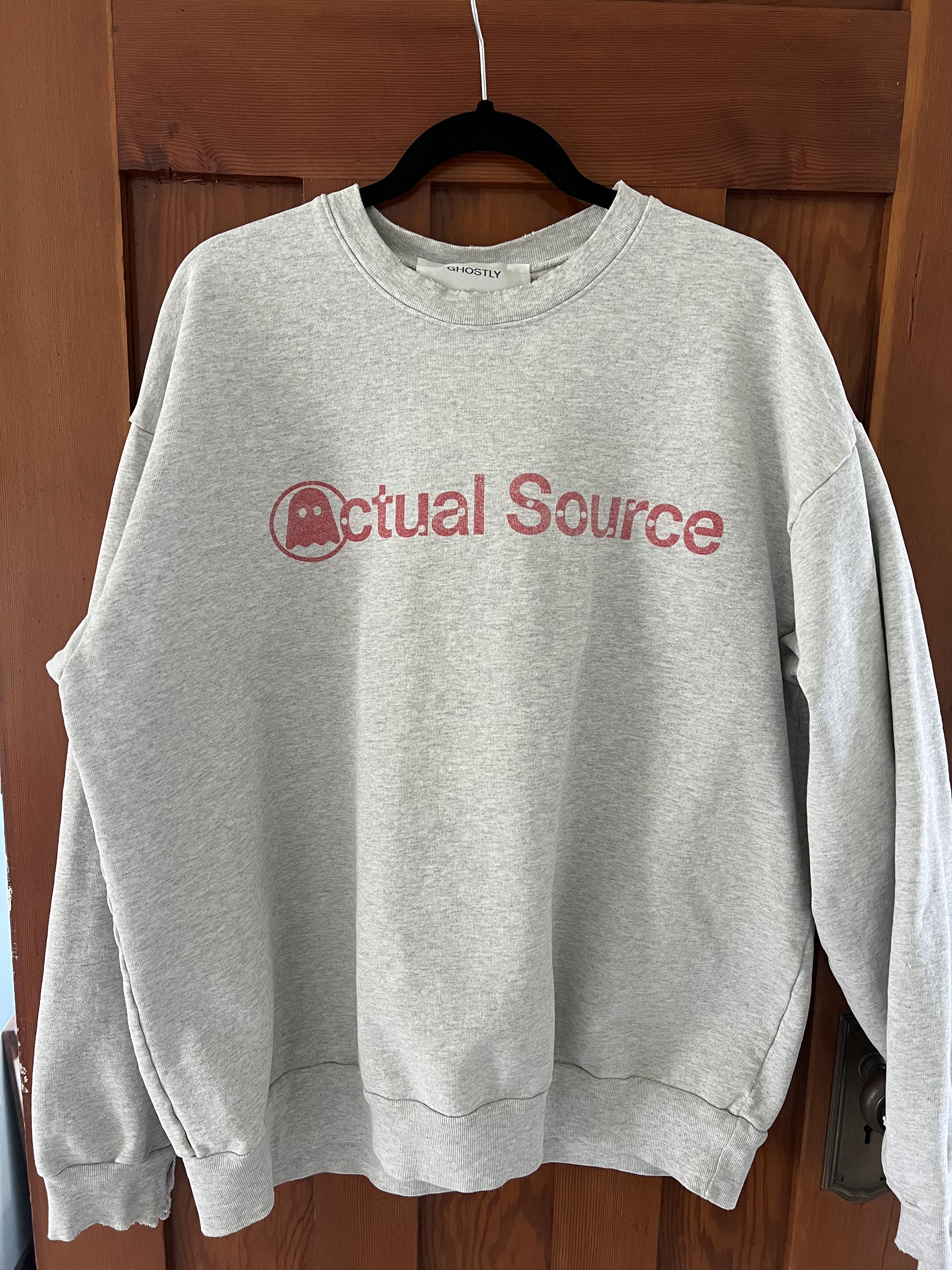 Actual Source x Ghostly International Crewneck