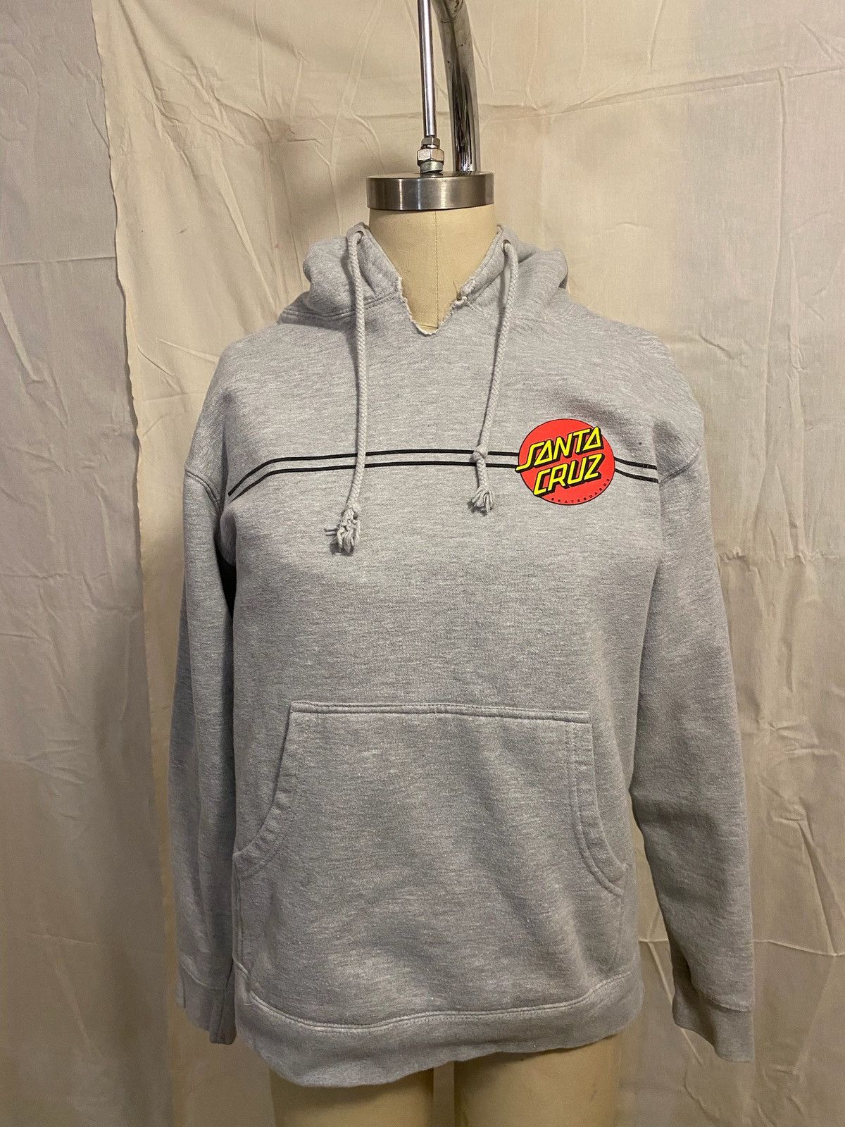 Santa Cruz Skateboards Santa Cruz Skate Hoodie Sz S Grey Size US S / EU 44-46 / 1 - 1 Thumbnail