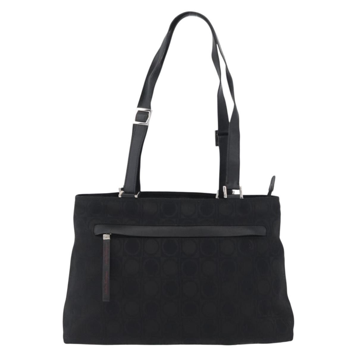 Salvatore Ferragamo Salvatore Ferragamo Gancini Tote Gancini Canvas Size ONE SIZE - 1 Thumbnail