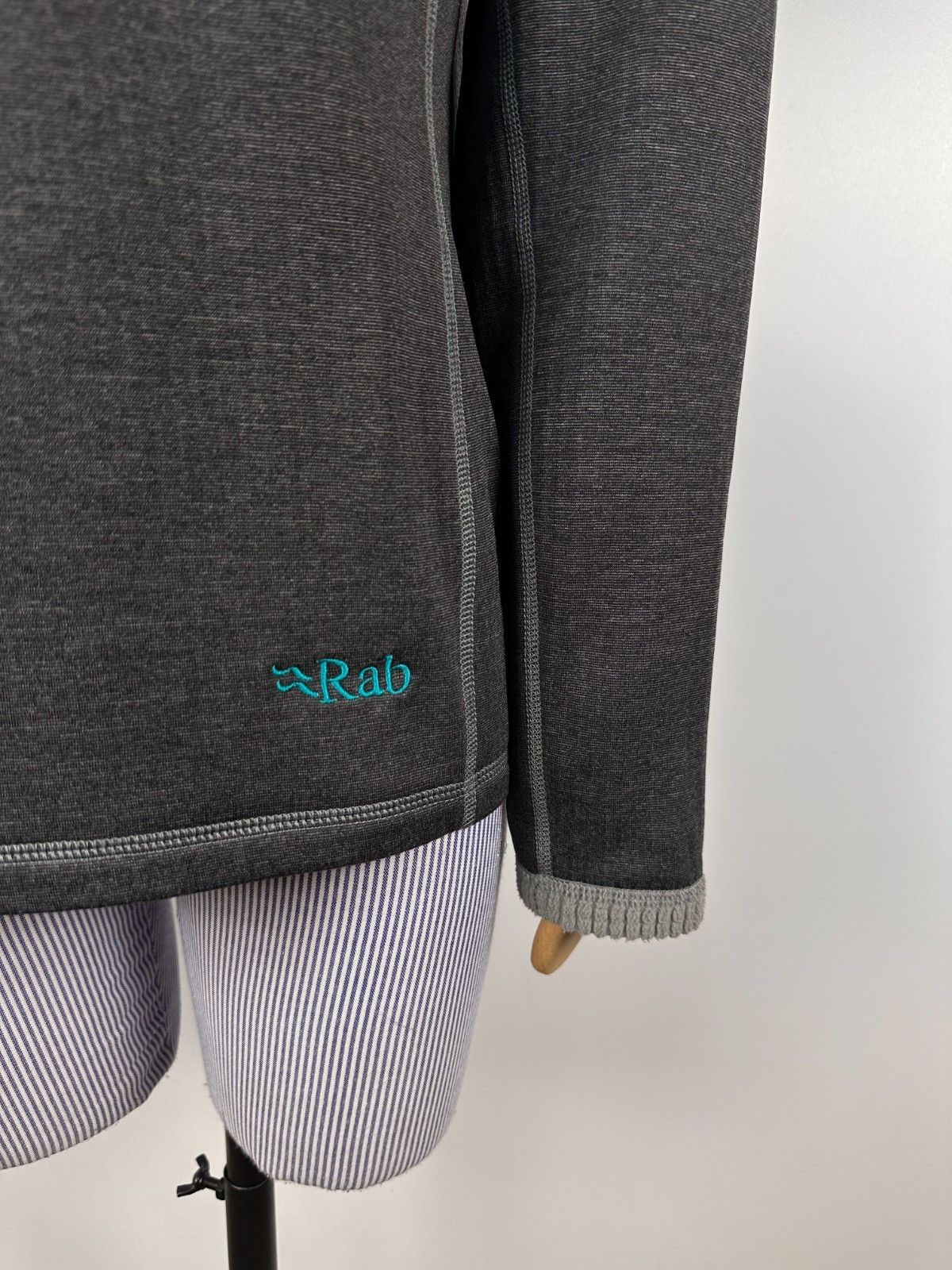 Rab Rab Nucleus Women's Fleece Hooded Jacket Grey Size 12 Size M / US 6-8 / IT 42-44 - 4 Thumbnail