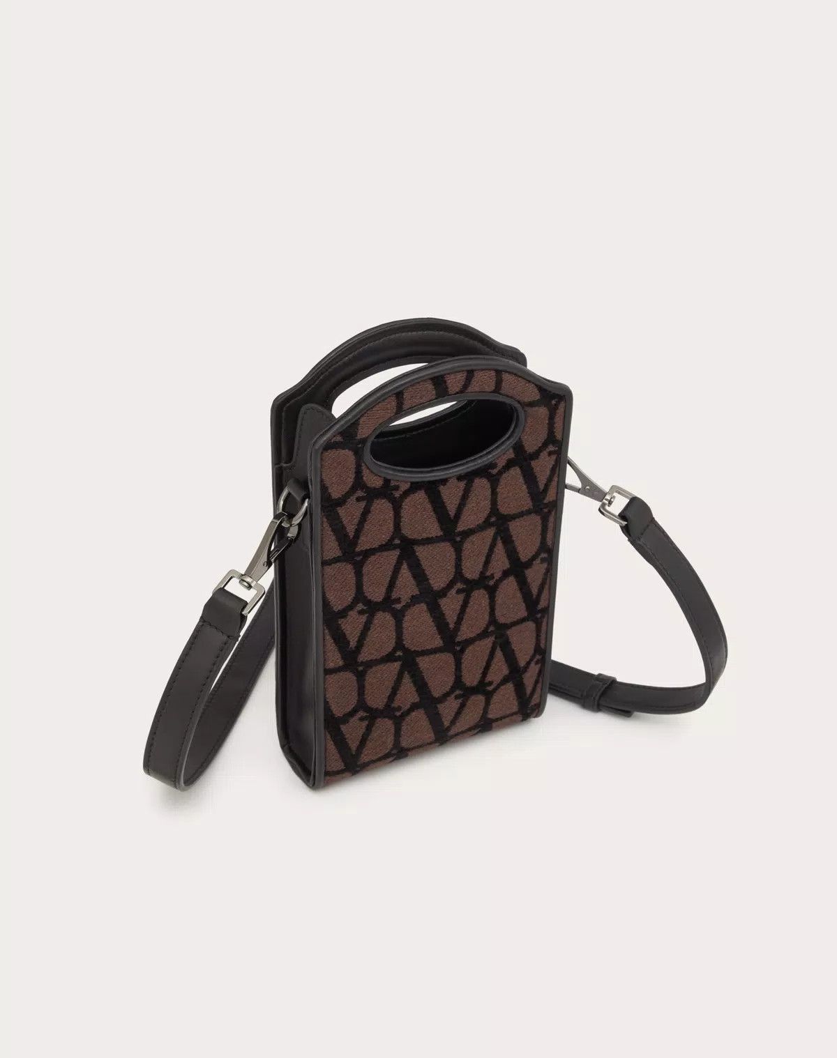 Valentino oc11z0725 Size:OS/Mini Crossbody Bag in Melange/black Size ONE SIZE - 5 Thumbnail