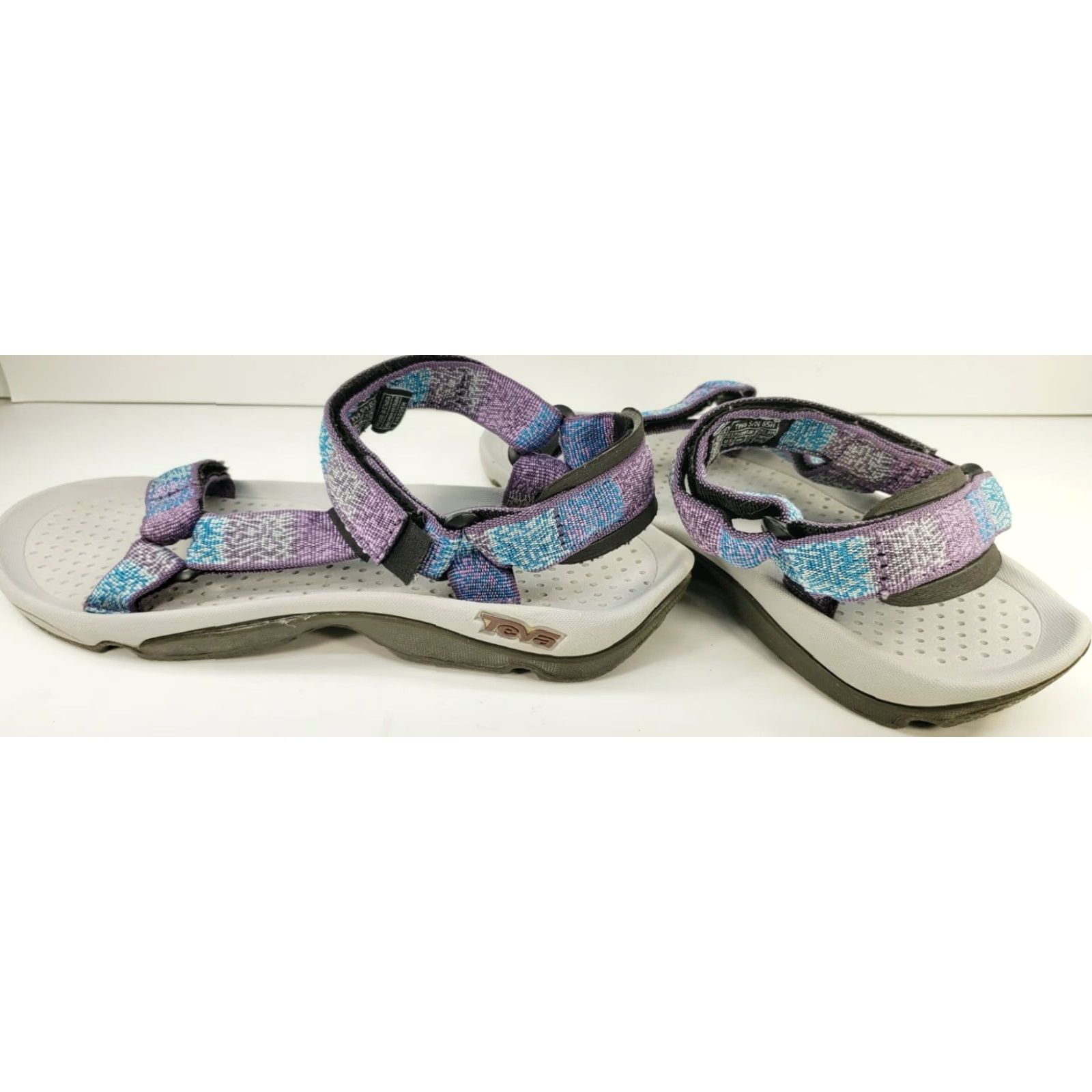 Teva Teva 6577 Hurricane Purple Blue Water Hiking Sport Sandals Womens Size 11 Size US 11 / IT 41 - 6 Thumbnail