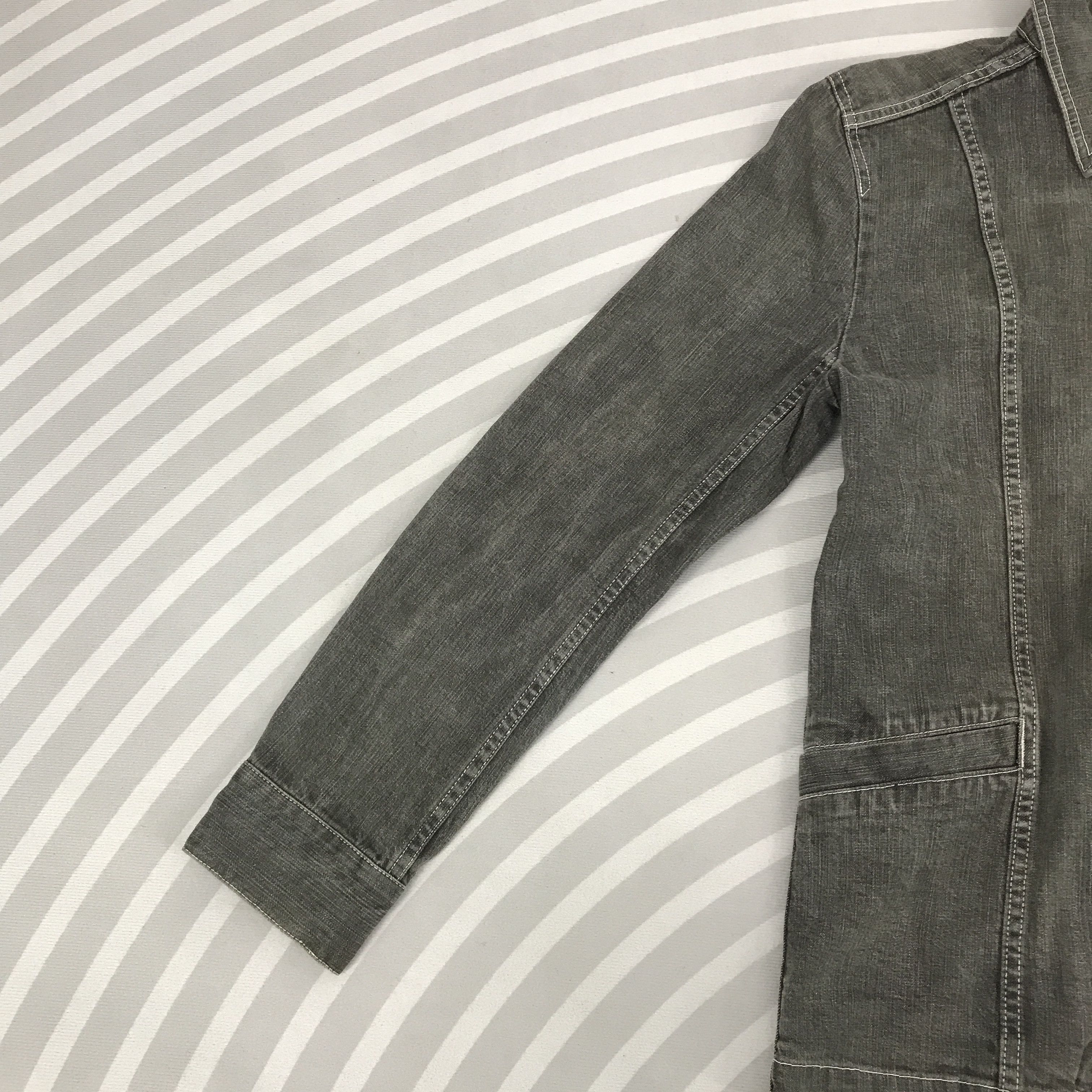 Japanese Brand × Nicole Club nicole club for men Black faded zipper jacket Size US S / EU 44-46 / 1 - 6 Thumbnail