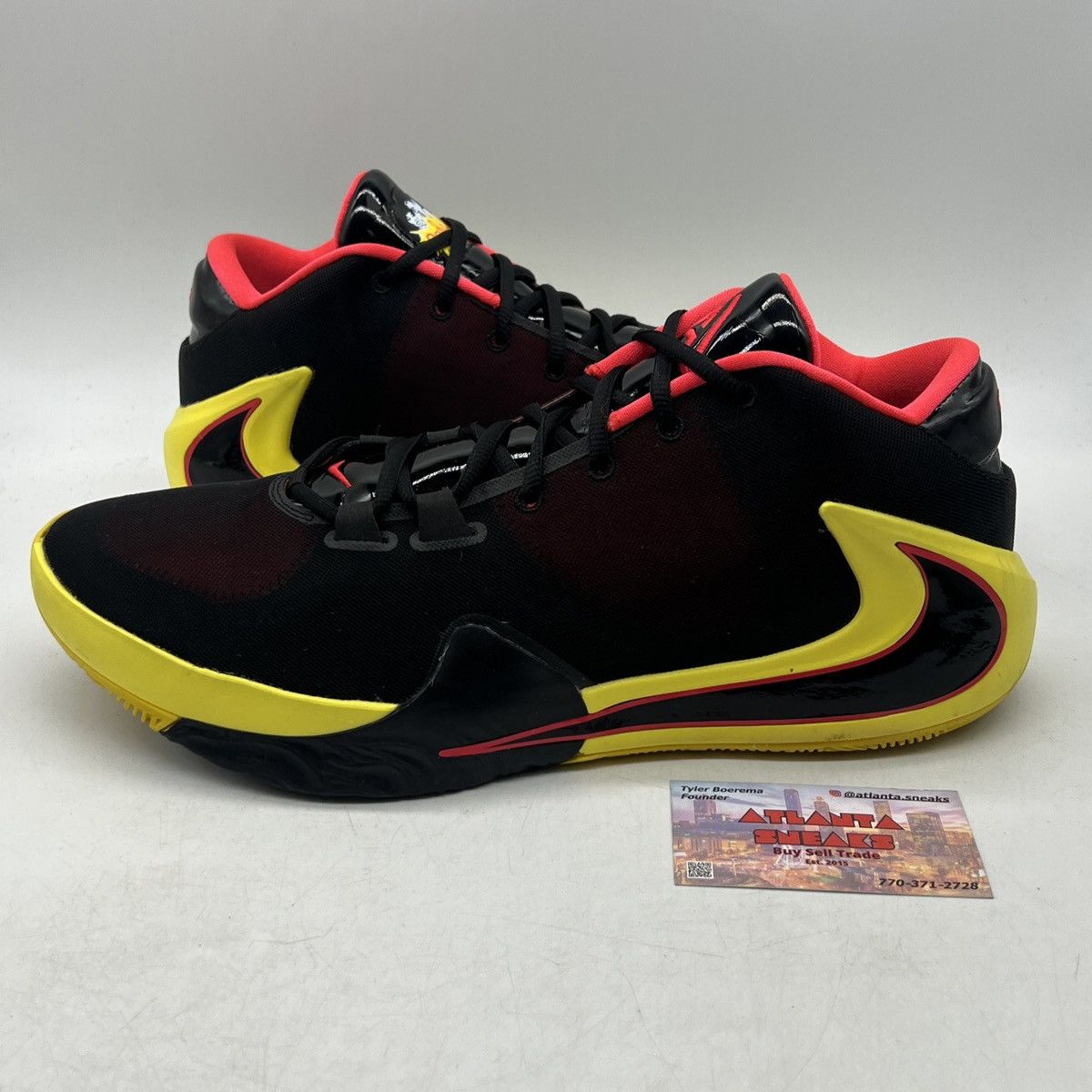 image of Nike Zoom Freak 1 Soul Glo Shoes in Black, Men's (Size 14)